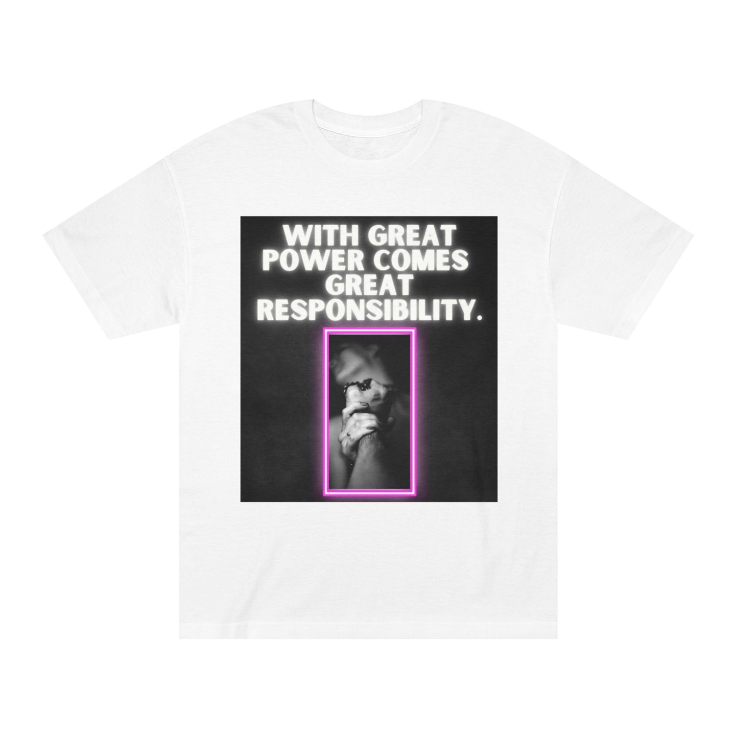 With Great Power Unisex Classic Tee
