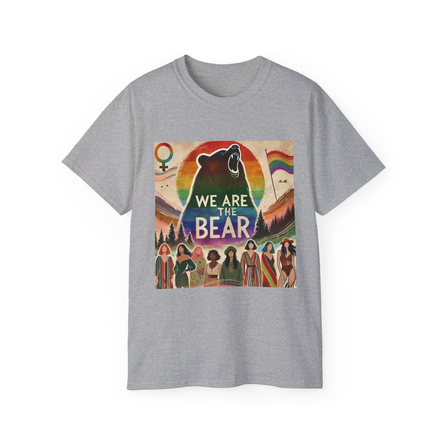 We are the bear Feminist Tee, Women's Rights Shirt, Activist T-Shirt, Support Feminism Top, Empowerment Apparel, My Body My Choice Clothing