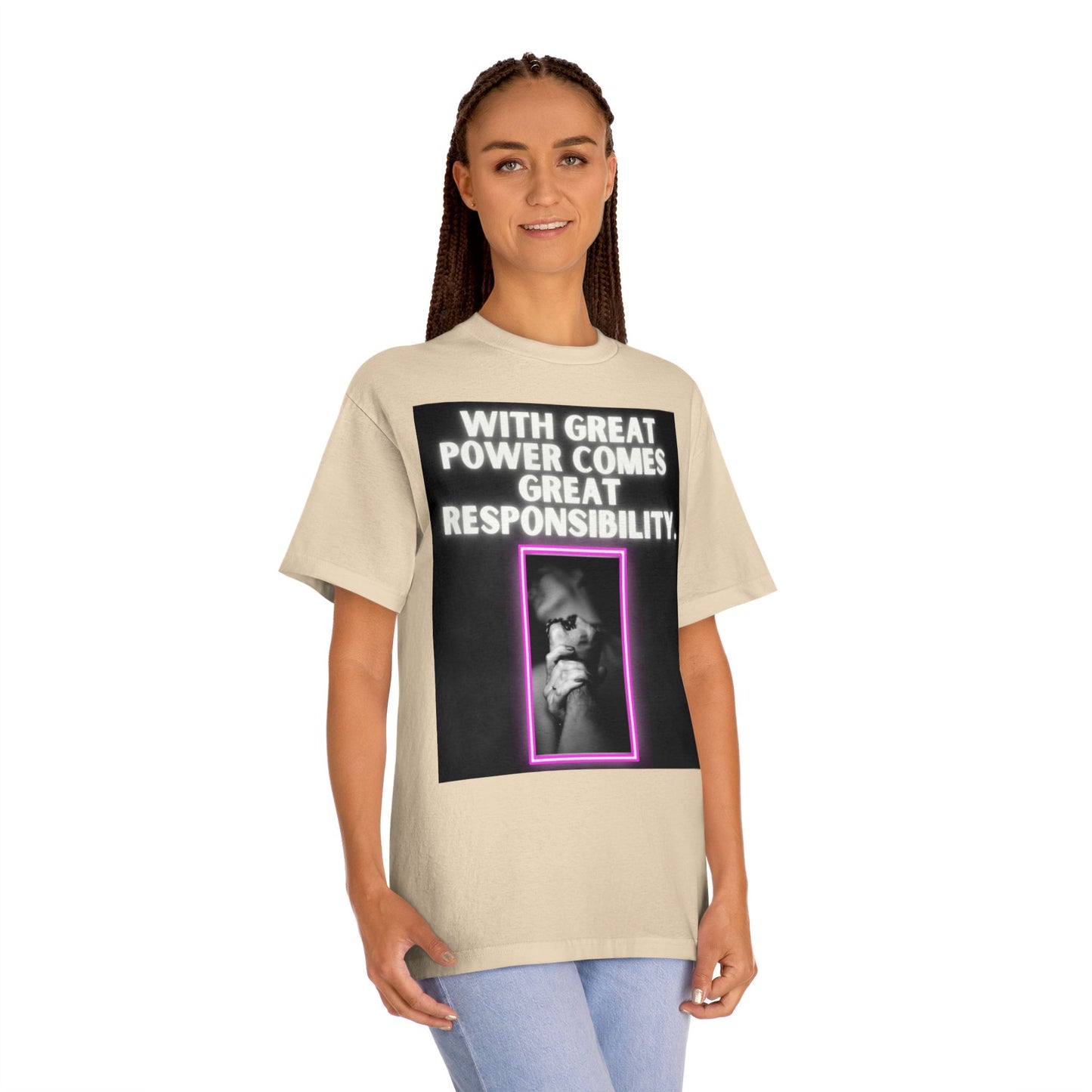 With Great Power Unisex Classic Tee