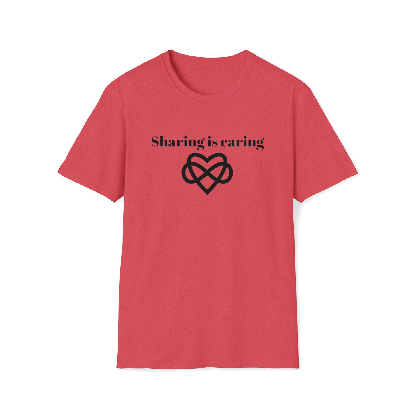 Sharing is Caring Poly Unisex Softstyle T-Shirt