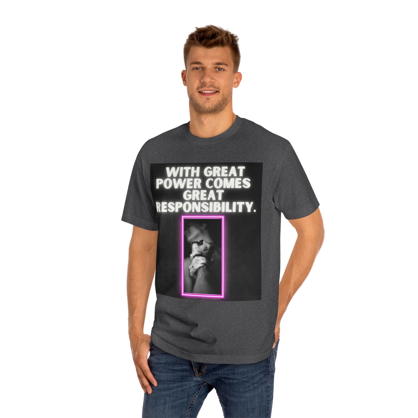 With Great Power Unisex Classic Tee