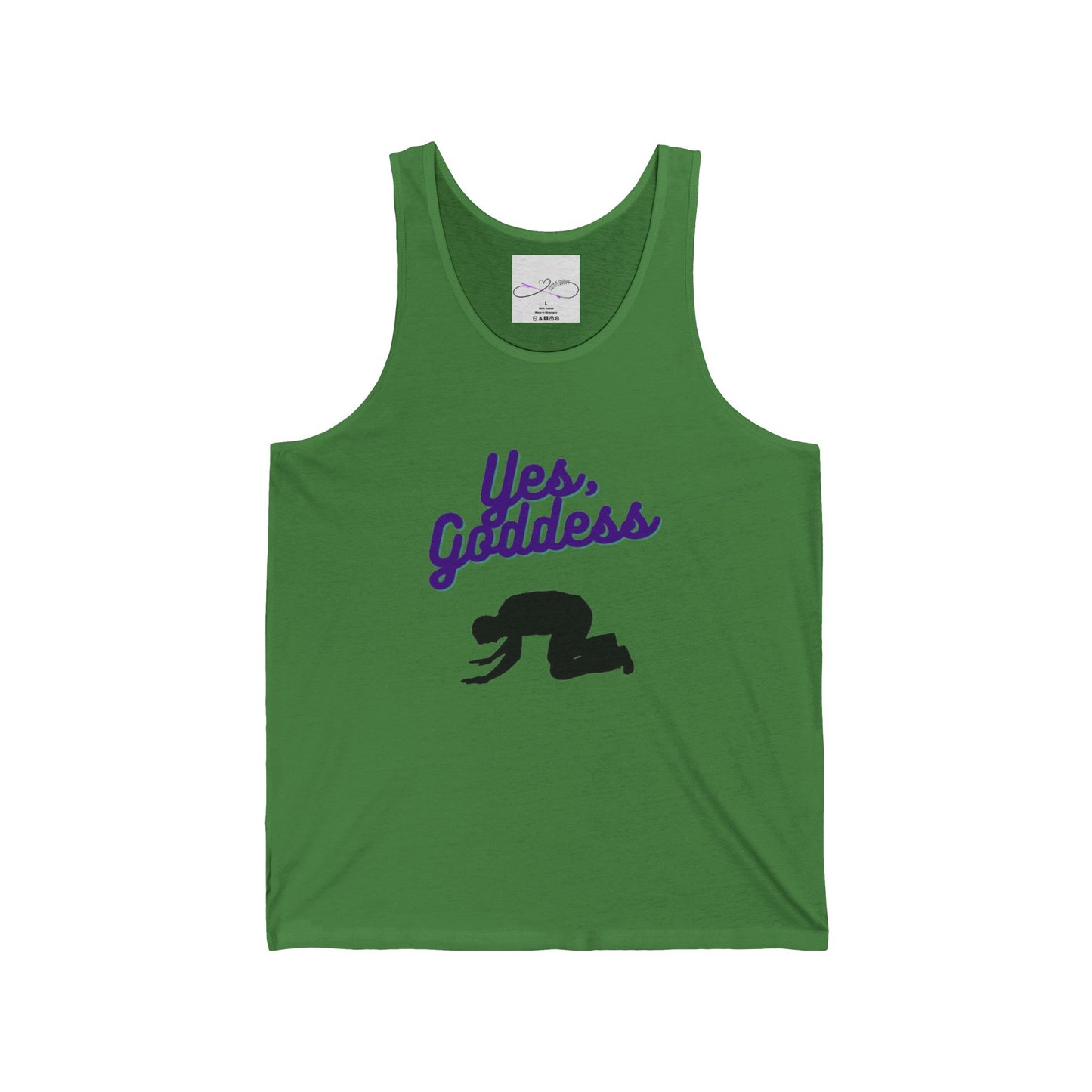 Yes, Goddess Unisex Jersey Tank