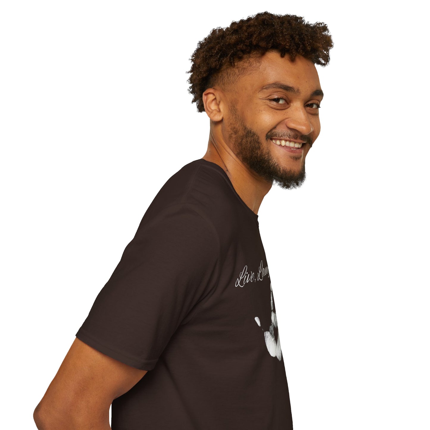 Live, Laugh Spank Unisex Softstyle T-Shirt