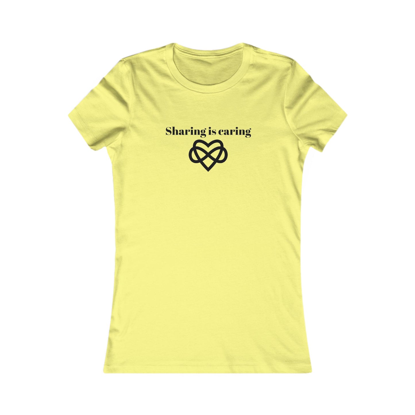 Sharing is Caring Poly Favorite Tee