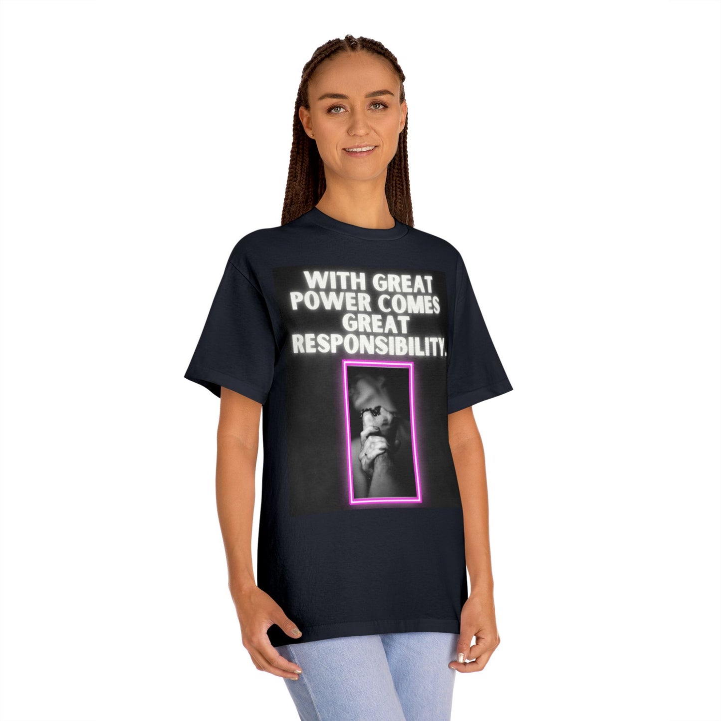 With Great Power Unisex Classic Tee