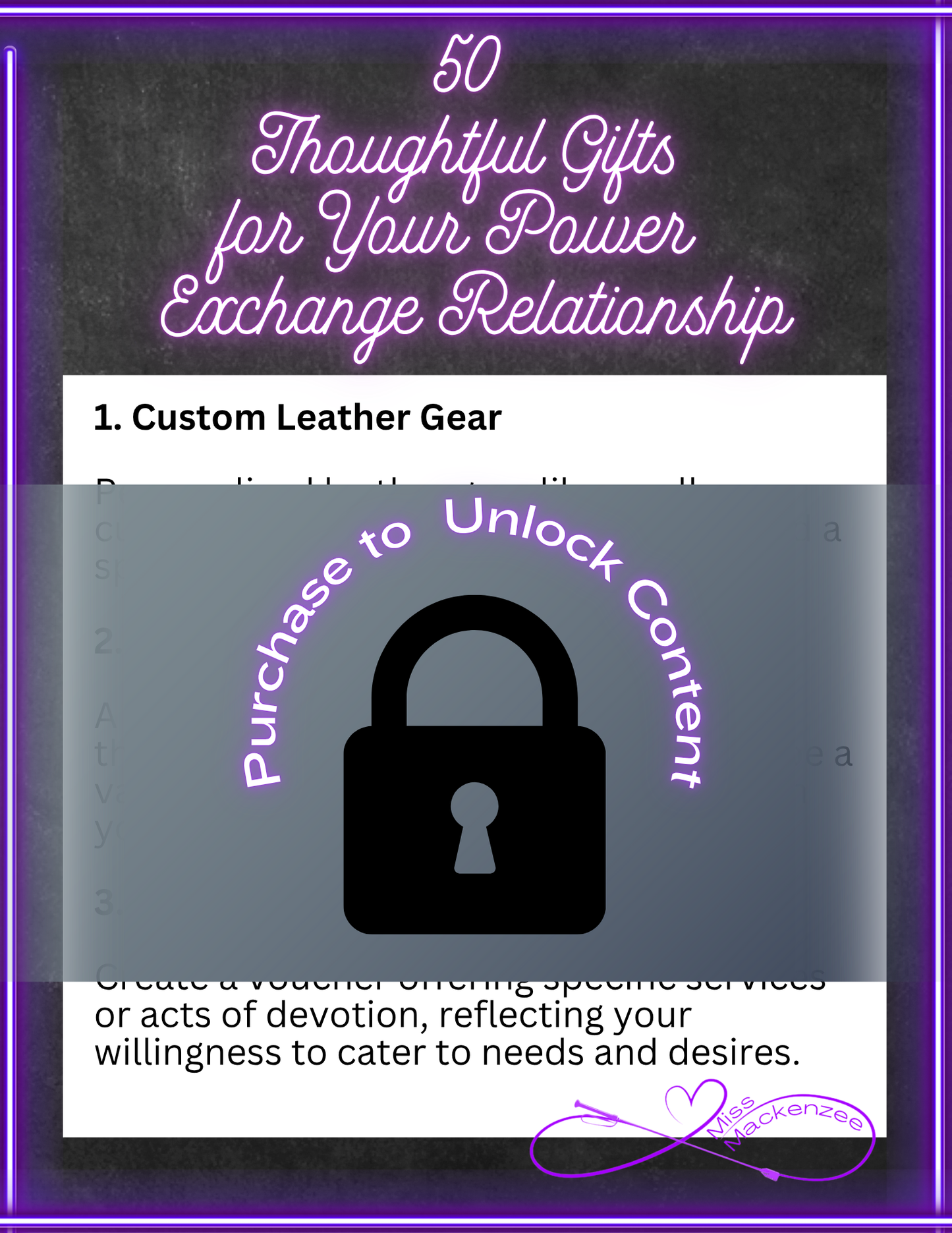 50 Thoughtful Gifts for Your Power Exchange Relationship