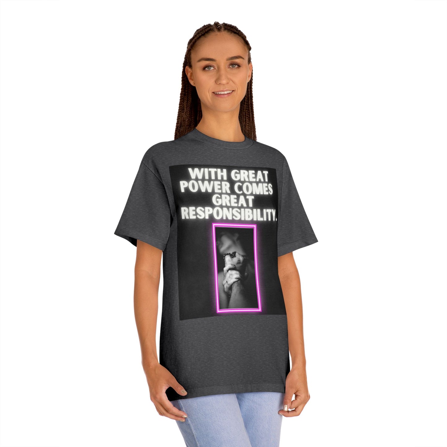 With Great Power Unisex Classic Tee