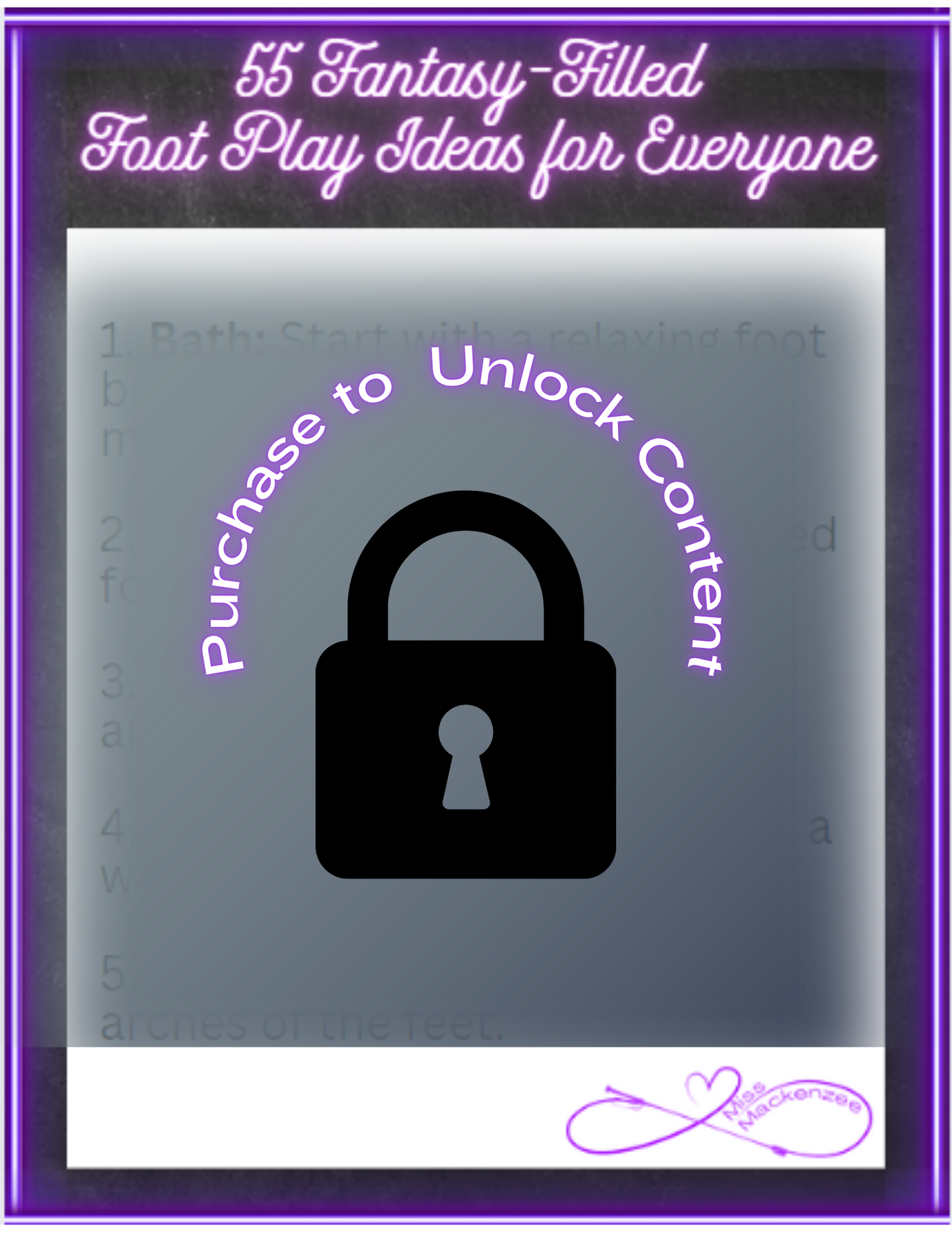 55 Fantasy-Filled Foot Play Ideas for Everyone