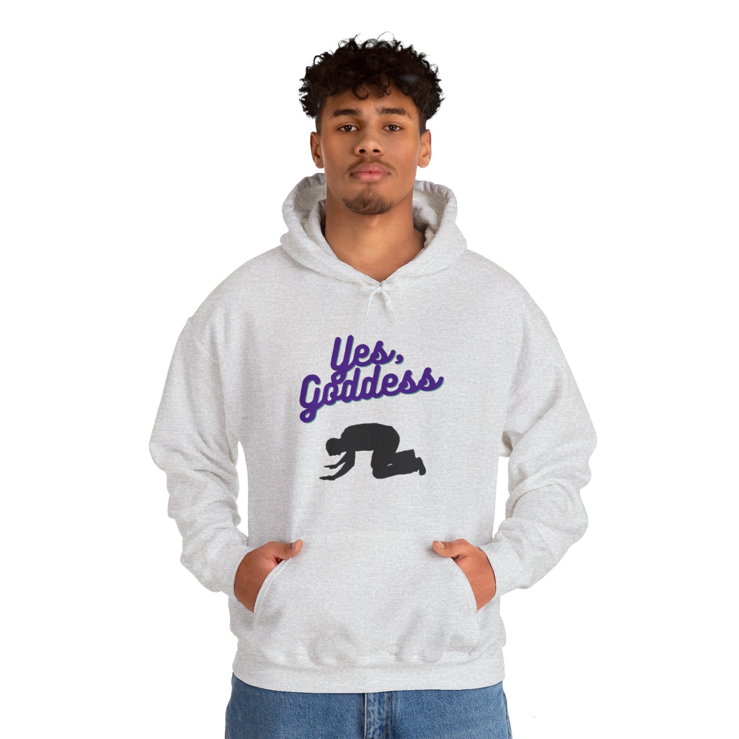Yes, Goddess Unisex Hooded Sweatshirt