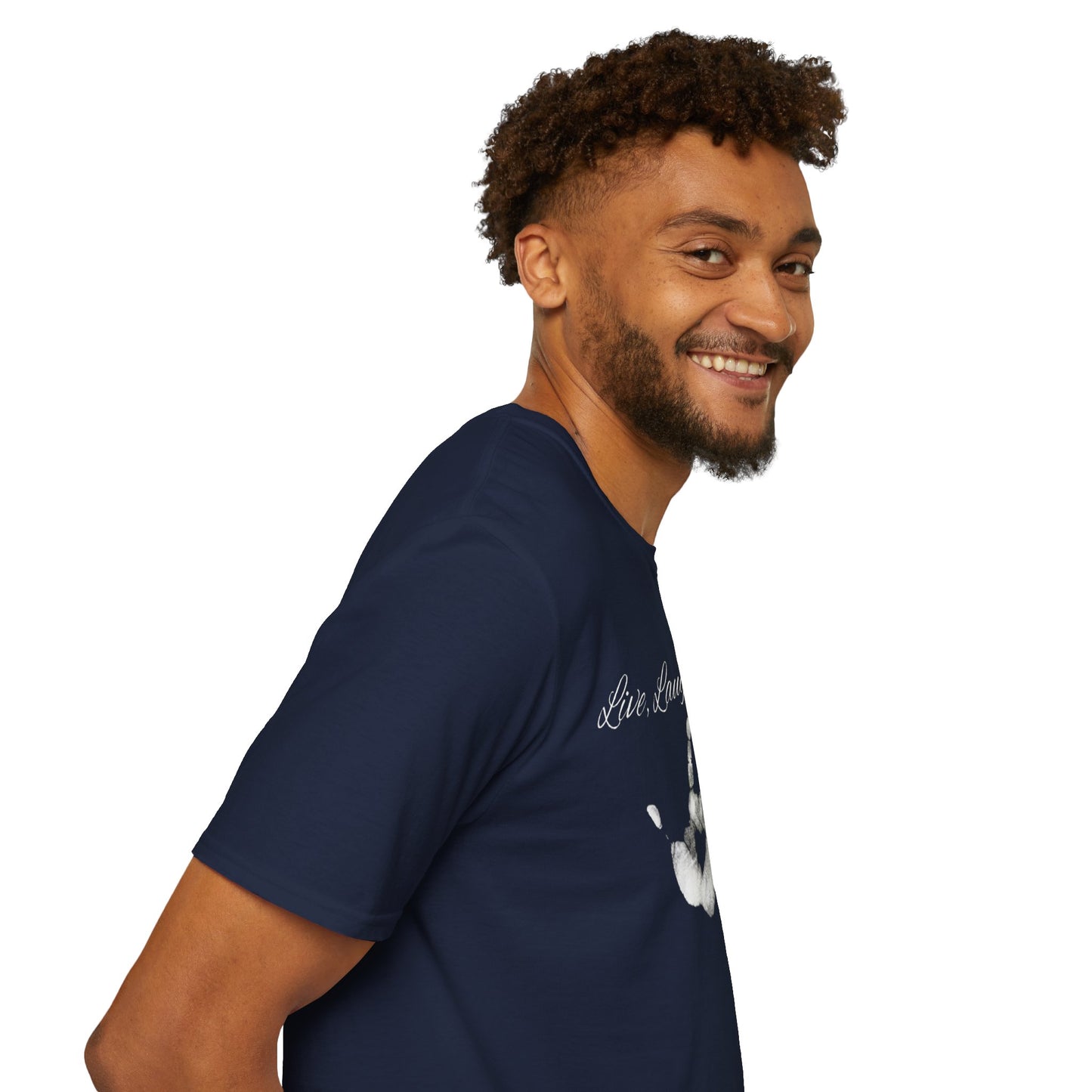 Live, Laugh Spank Unisex Softstyle T-Shirt