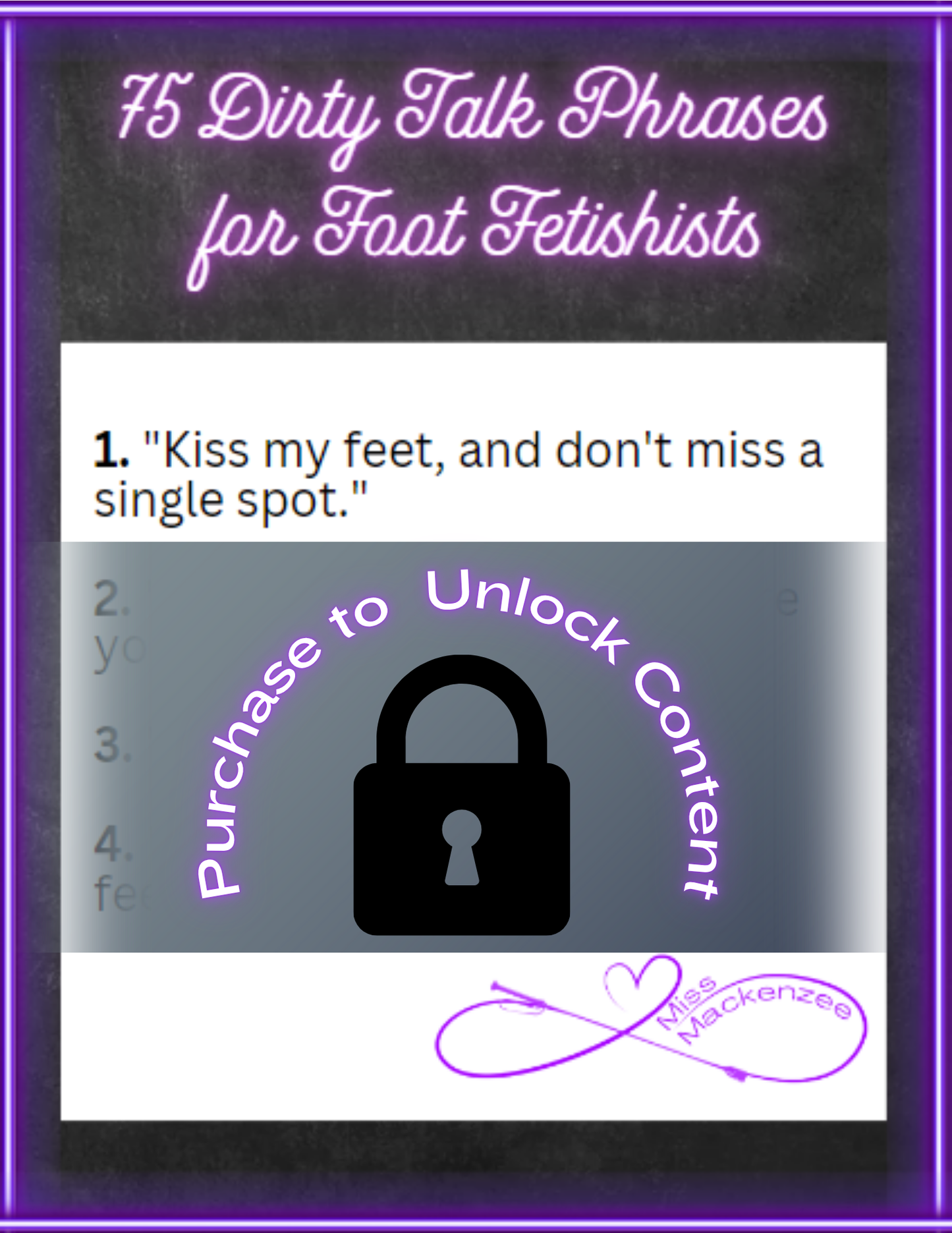 75 Dirty Talk Phrases for Foot Fetishists