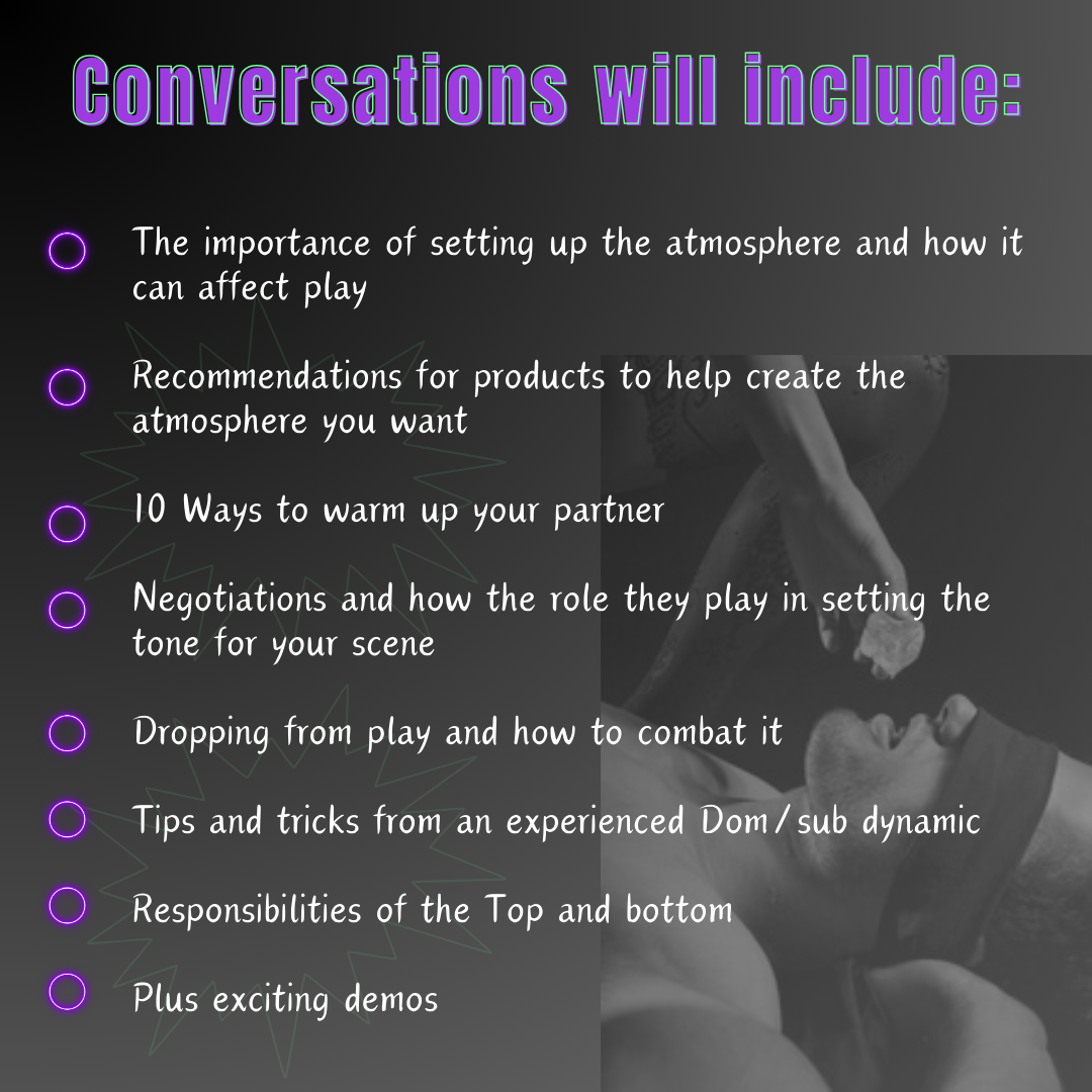 Getting Your Partner into Subspace and Keeping Them There Intensive