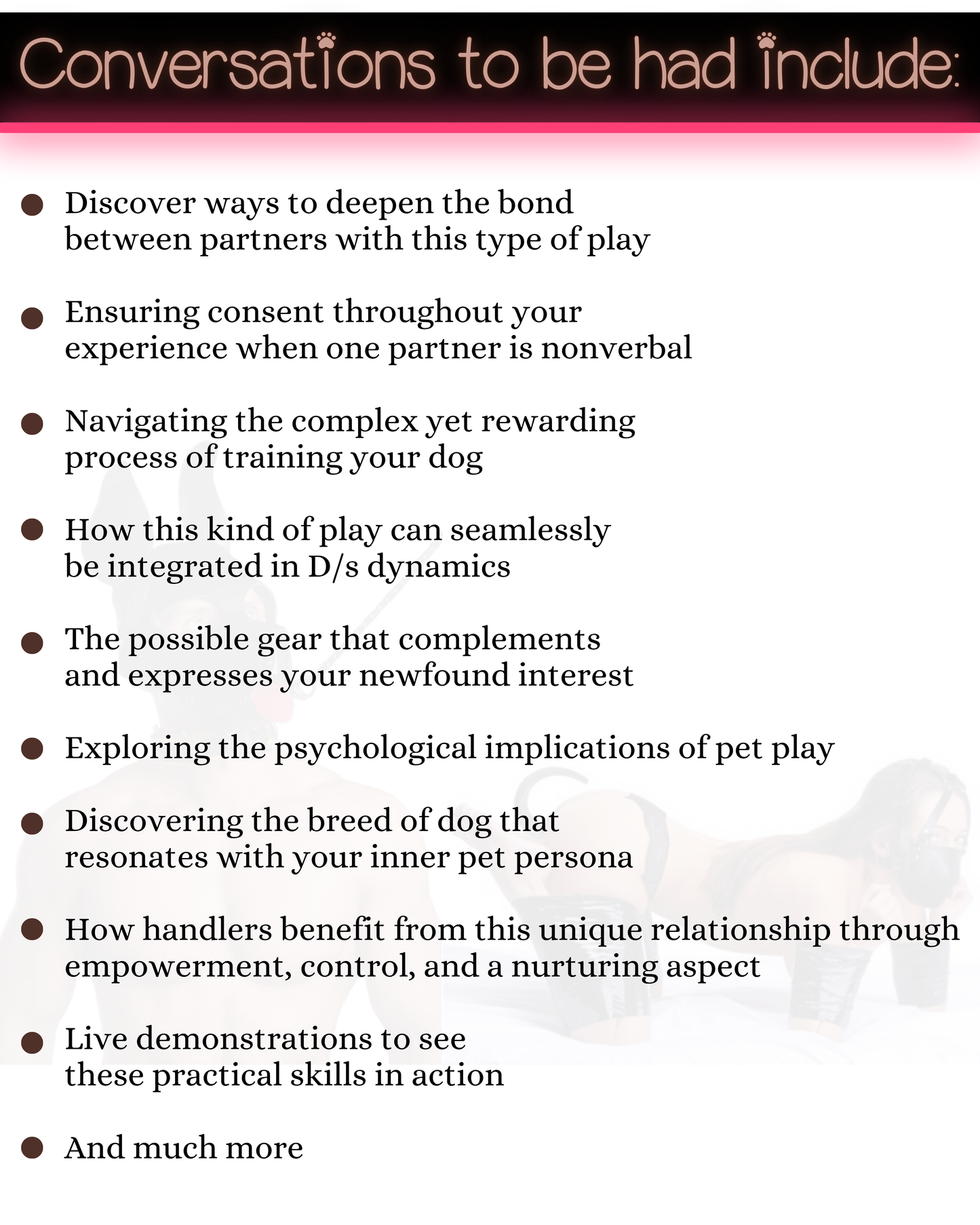 Creating Paw-sitive Experiences: Puppy Play 101