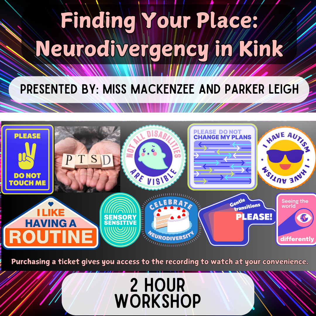 Finding Your Place: Neurodivergency in Kink