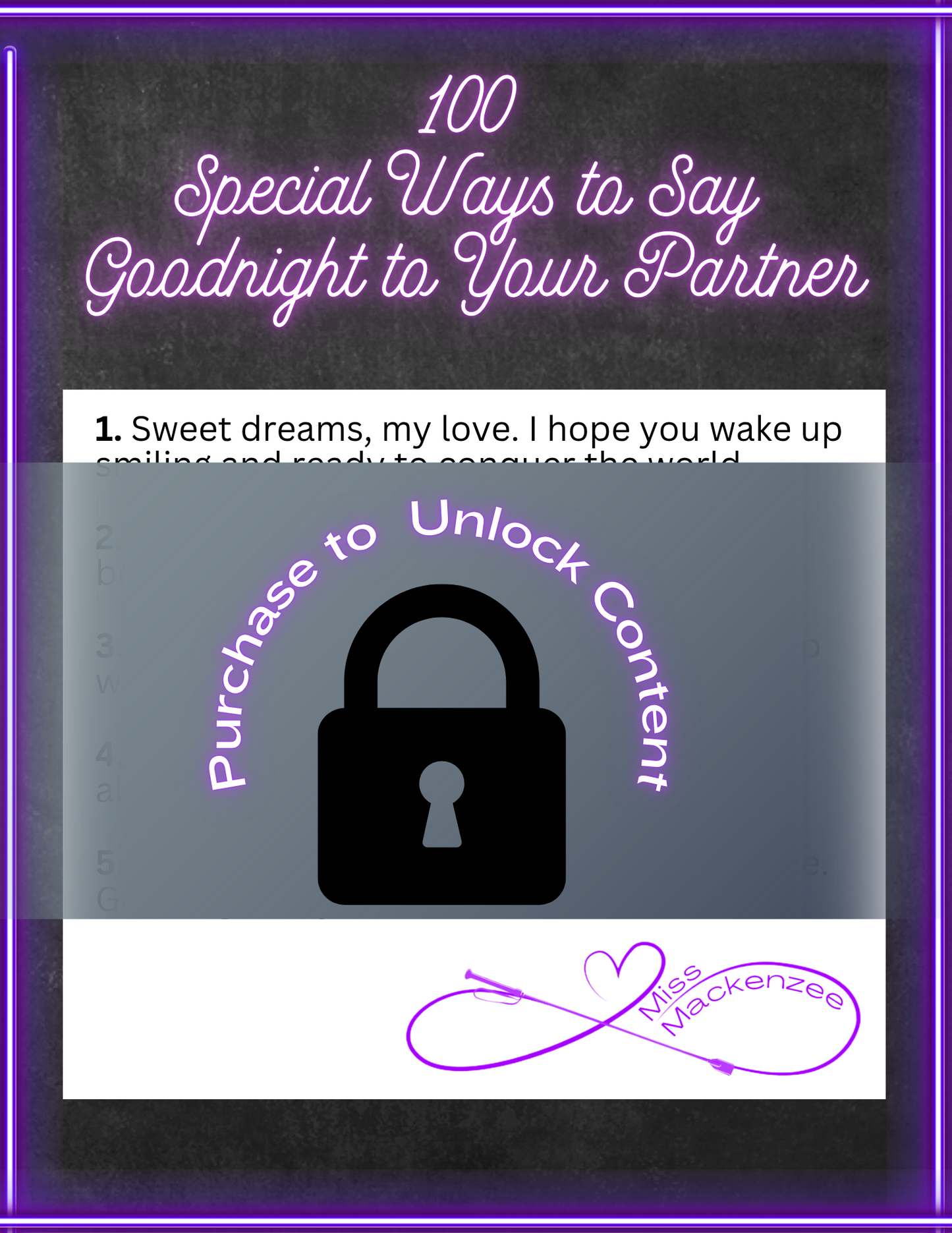 100 Special Ways to Say Goodnight to Your Partner