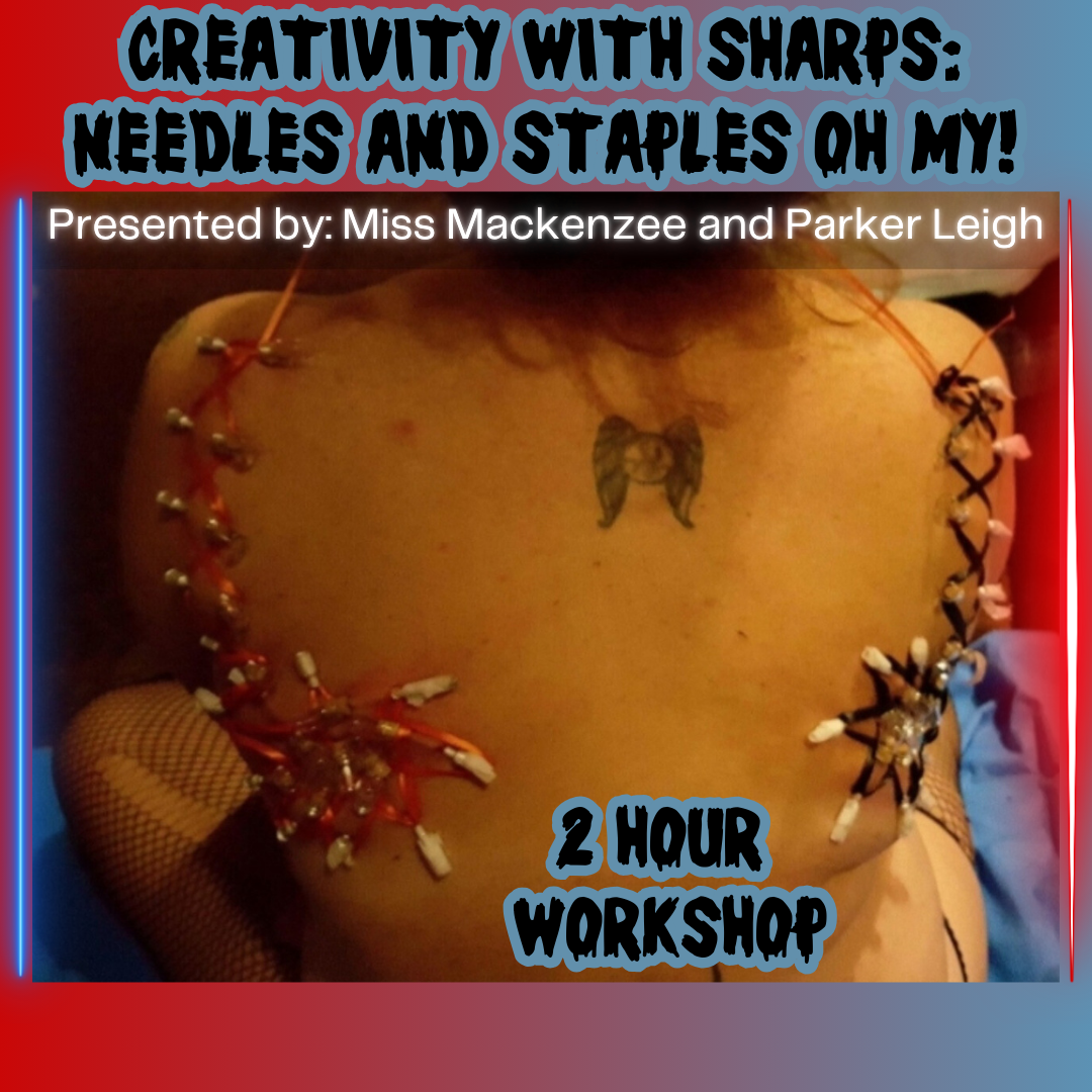 Creativity with Sharps: Needles and Staples, Oh My!