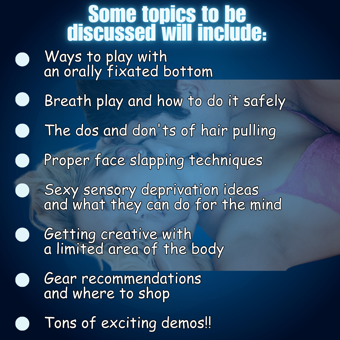 Pain and Pleasure from the Neck Up Intensive