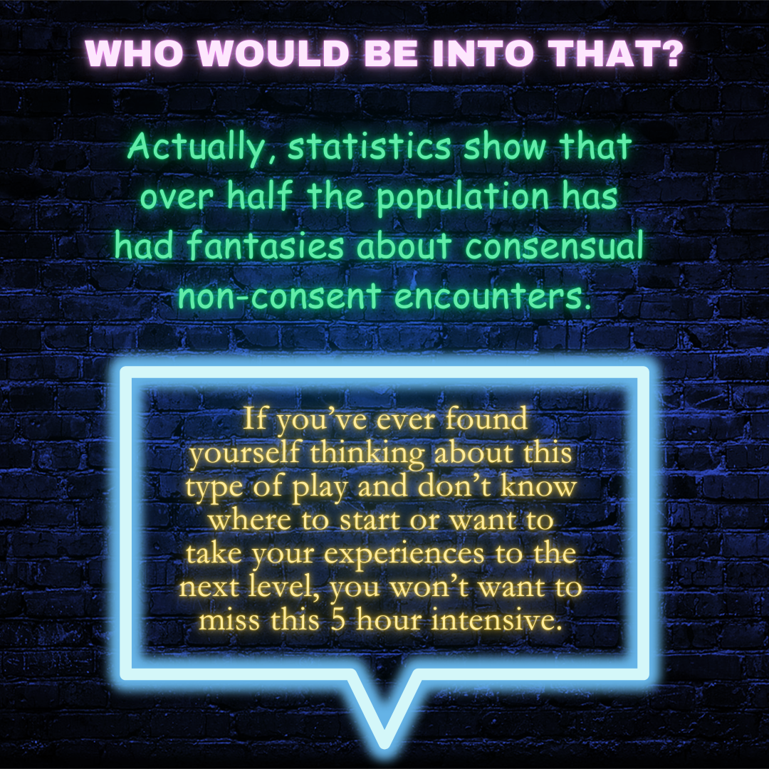 Exploring the Taboo: A Consensual Non-Consent Intensive