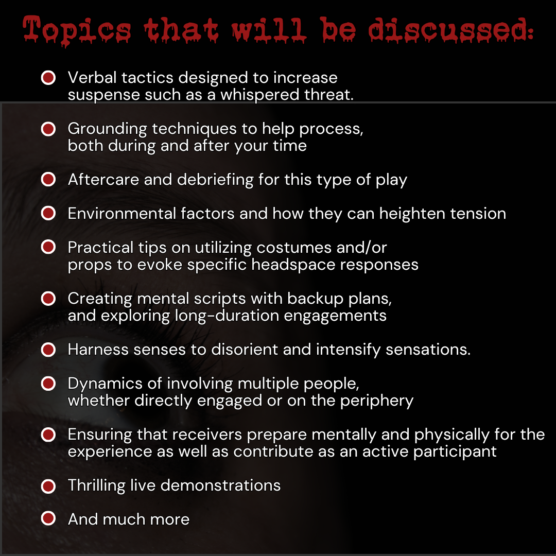 From Fright to Euphoria: A Fear Play Intensive