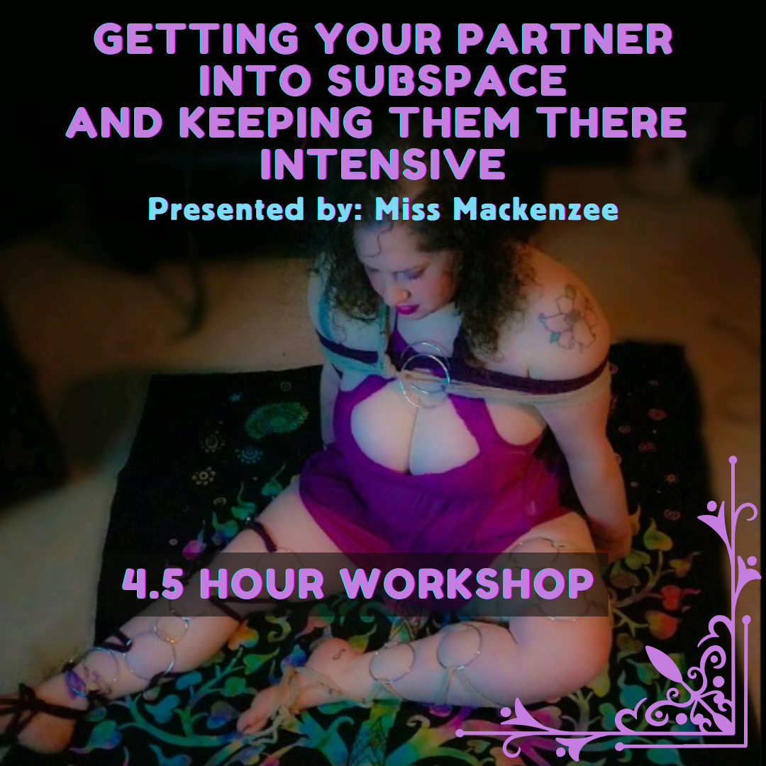 Getting Your Partner into Subspace and Keeping Them There Intensive