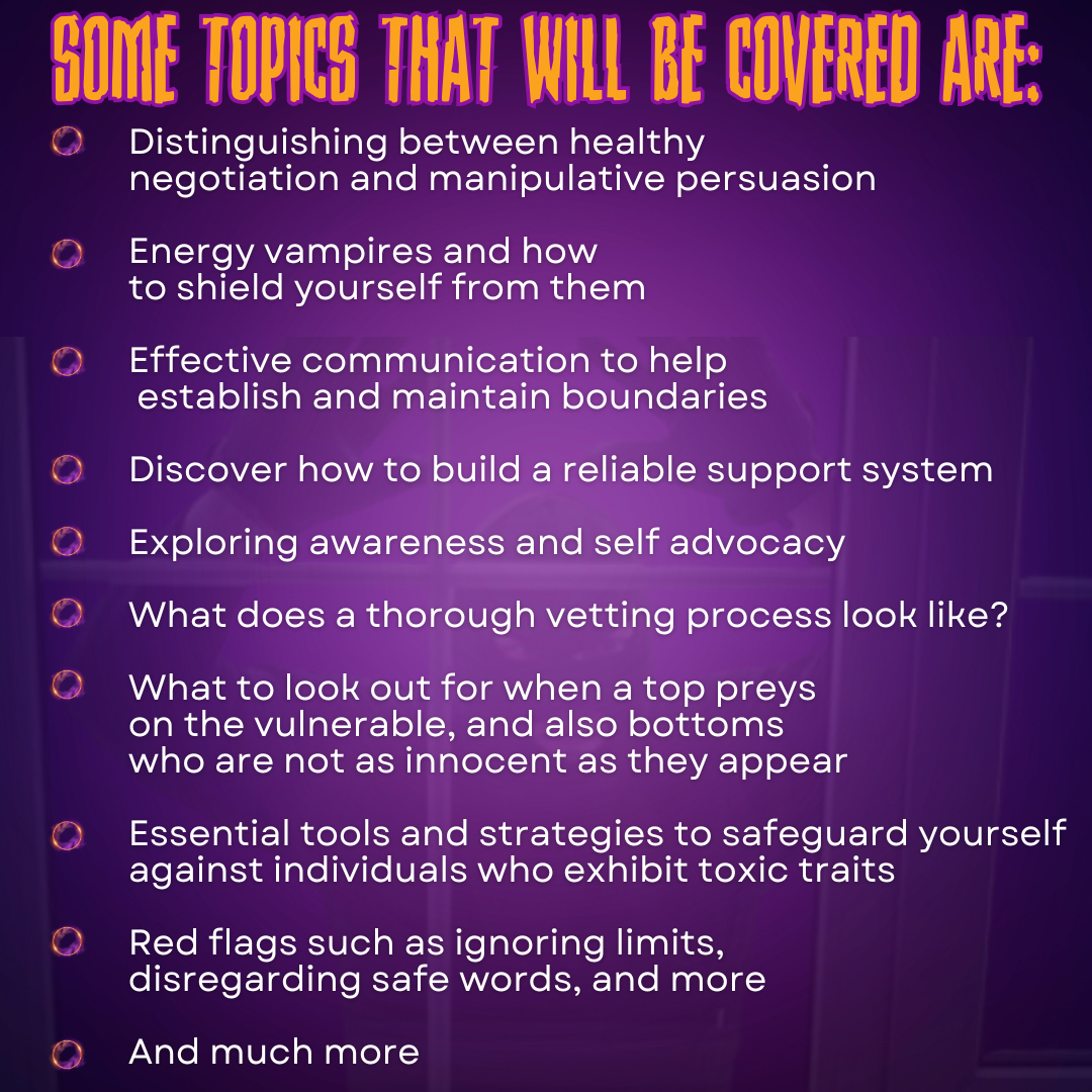 How to Spot and Avoid Predators: Safeguarding Your Kink Experience