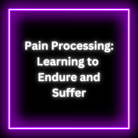 Pain Processing: Learning to Endure and Suffer