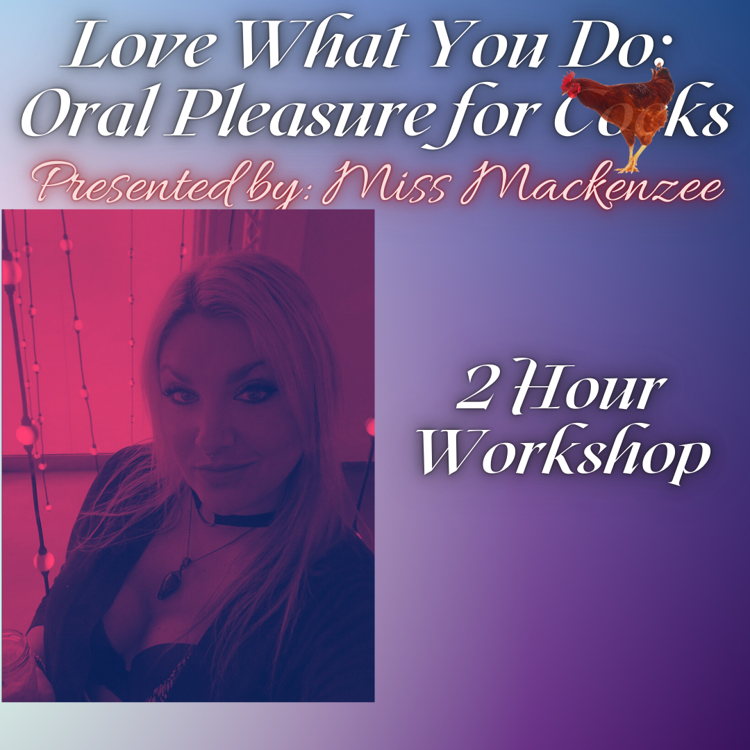 Love What You Do: Oral Pleasure for Cocks