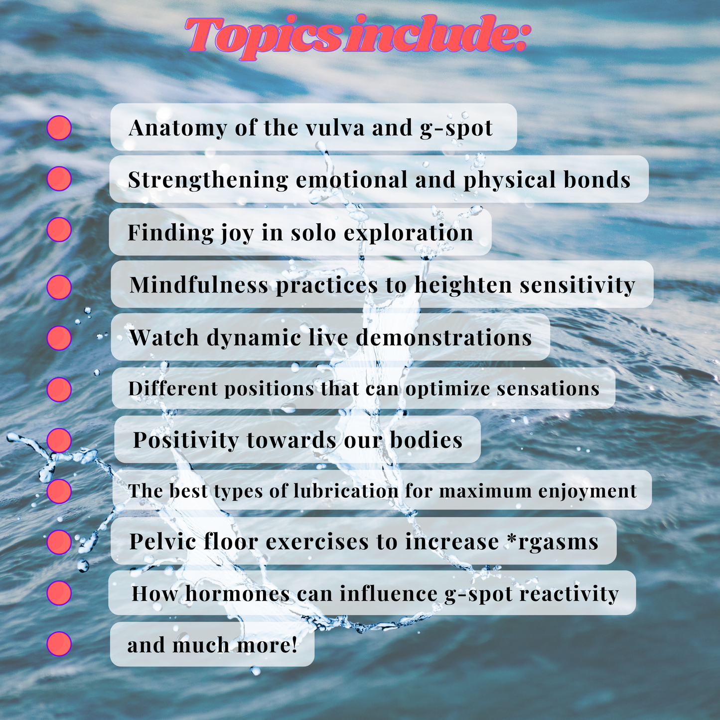 The Elusive G-spot and the Secrets to Squirting