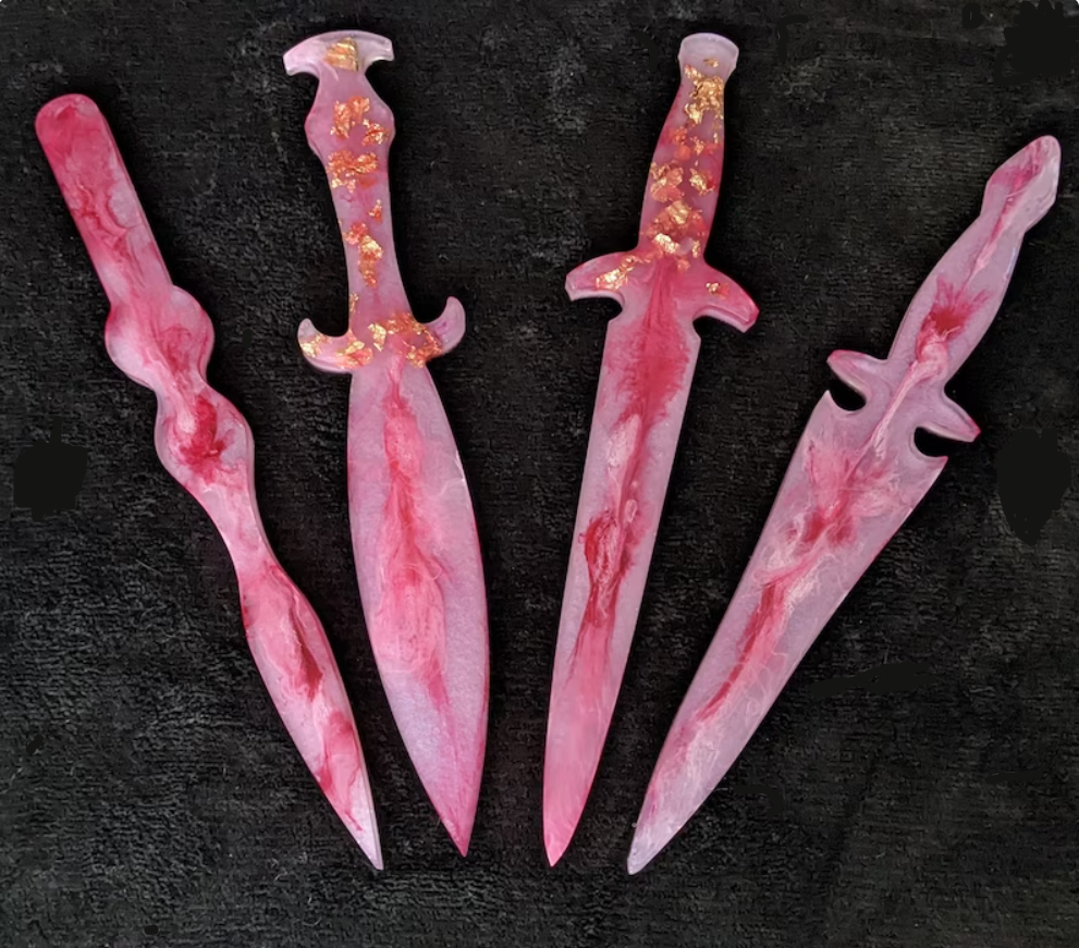 Custom Resin Athame