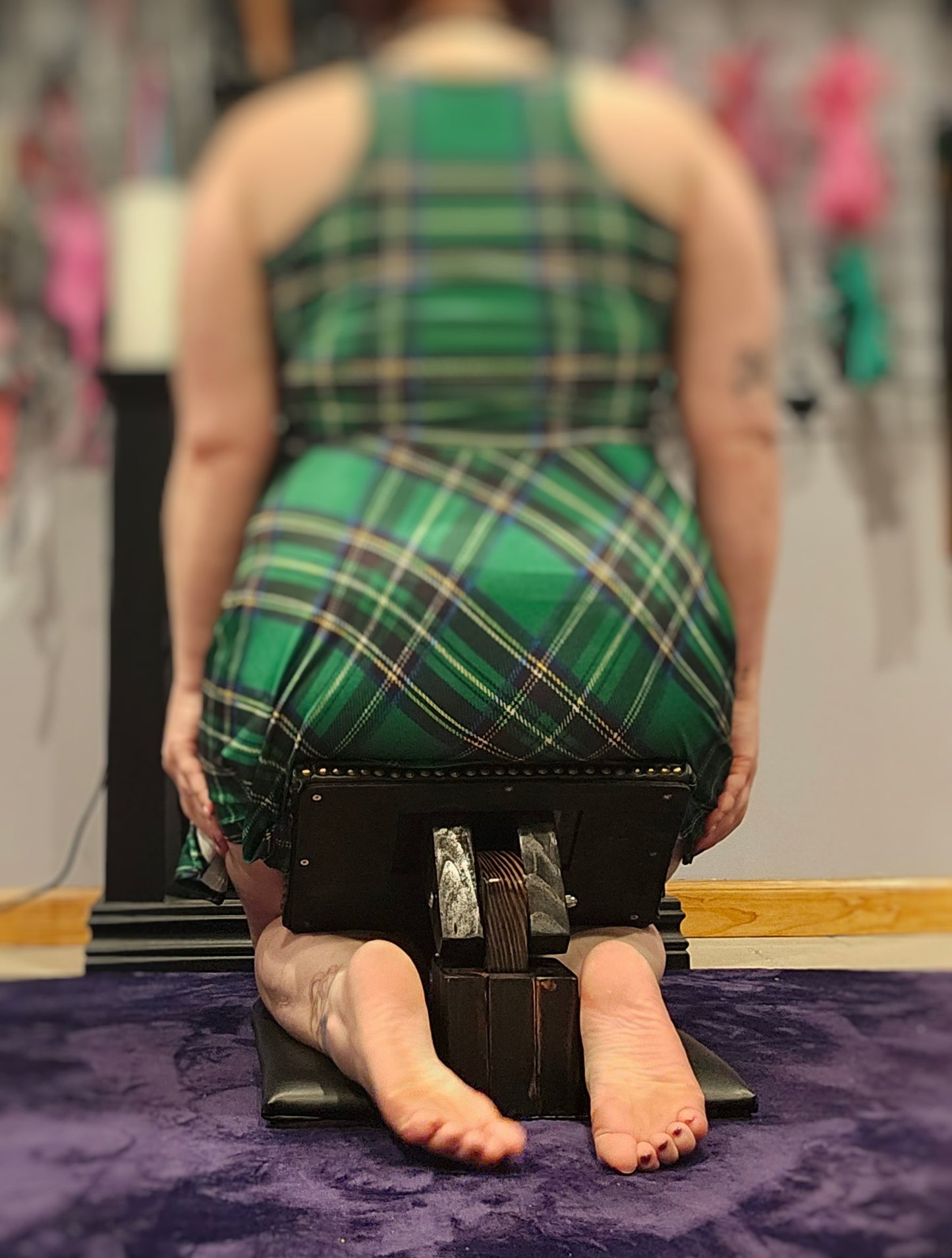 Sinful Surrender Seat BDSM Meditation Bench