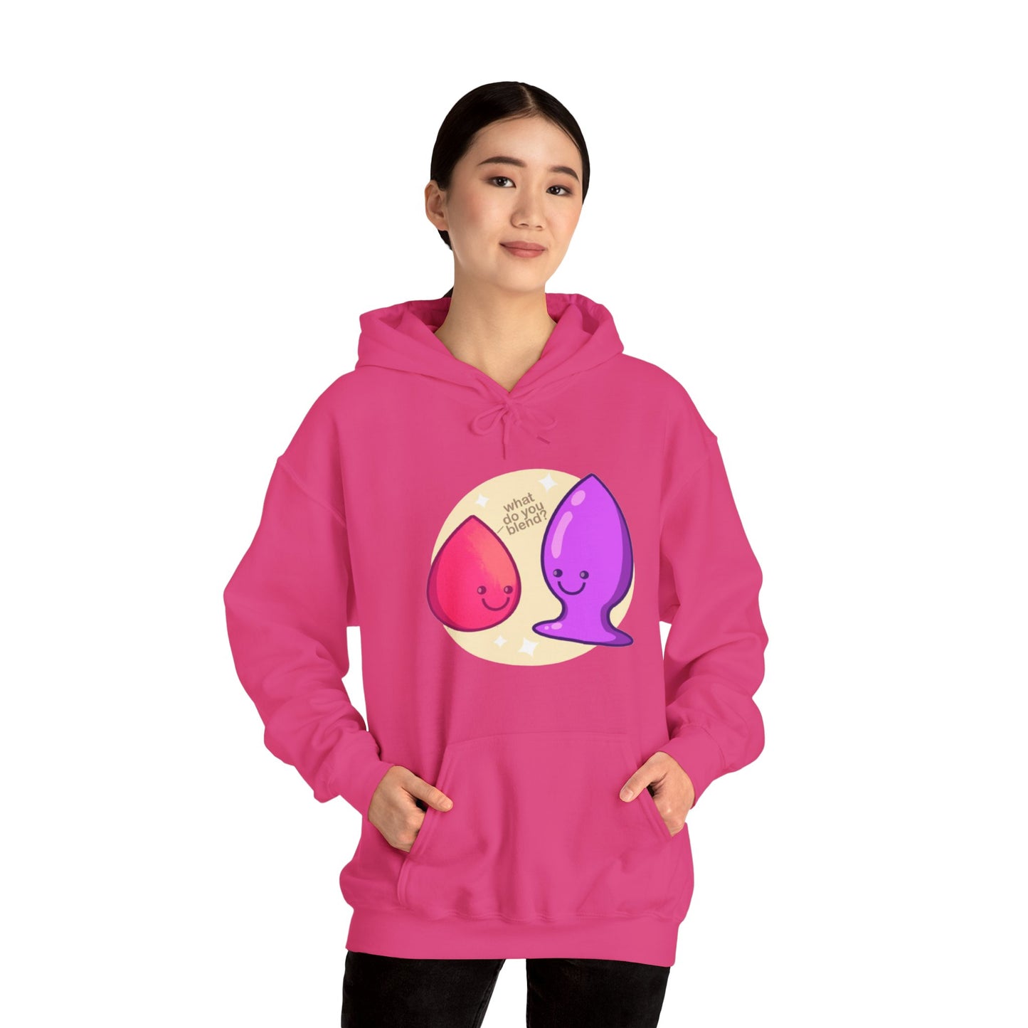 What Do You Blend? Unisex Hooded Sweatshirt