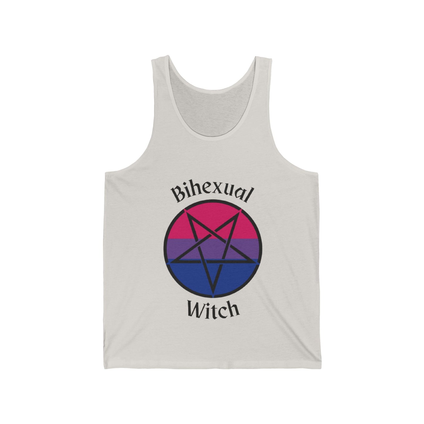 Bihexual Witch Unisex Jersey Tank