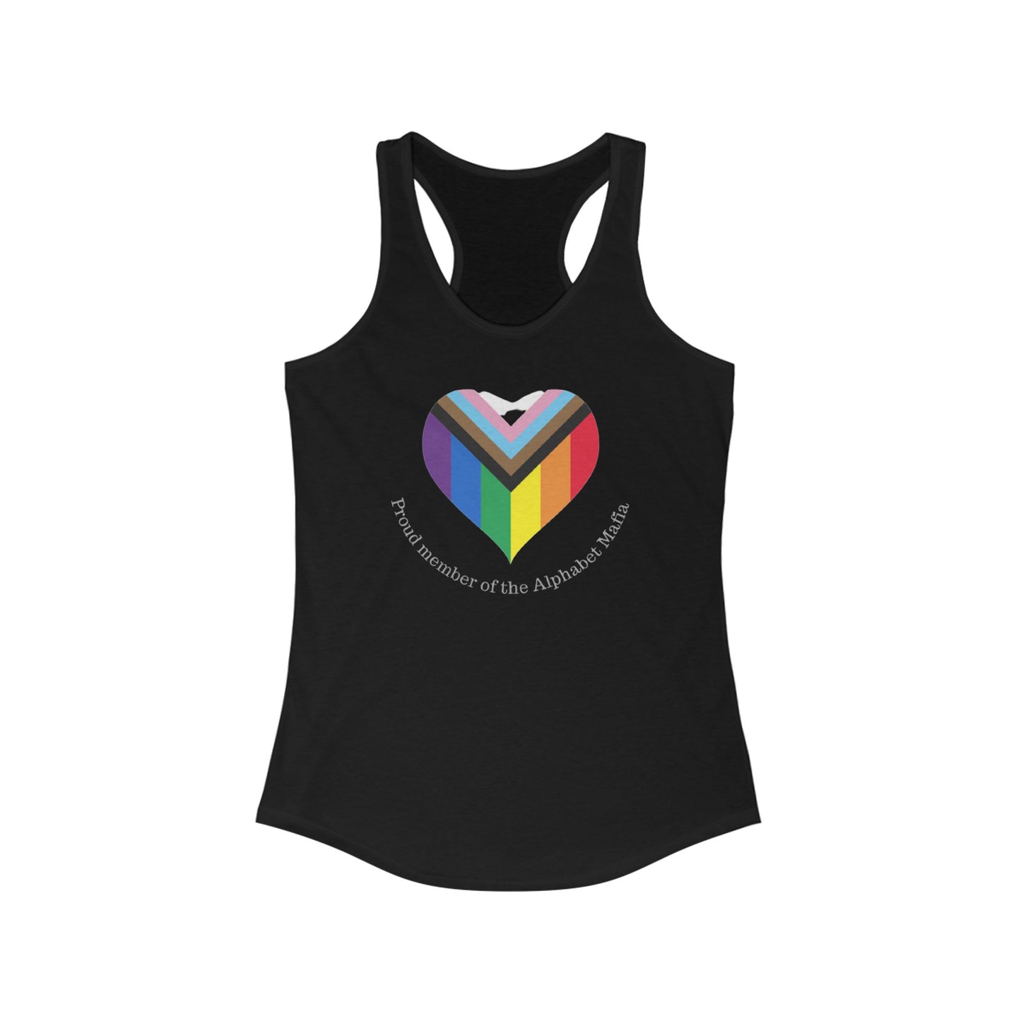 Alphabet Mafia Women's Racerback Tank