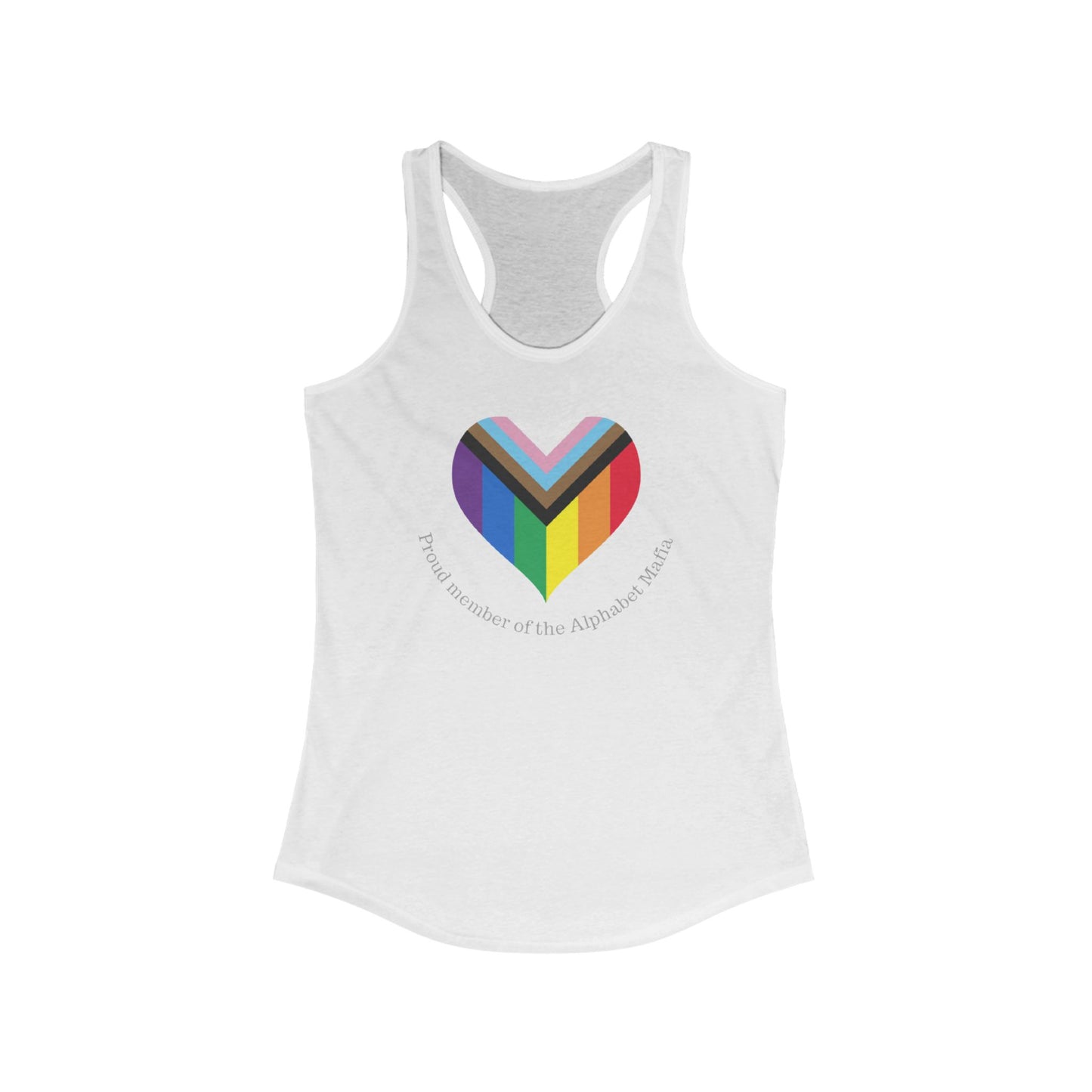 Alphabet Mafia Women's Racerback Tank