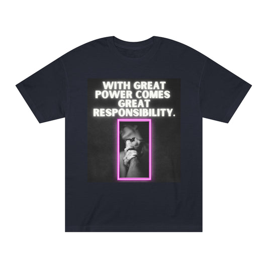 With Great Power Unisex Classic Tee