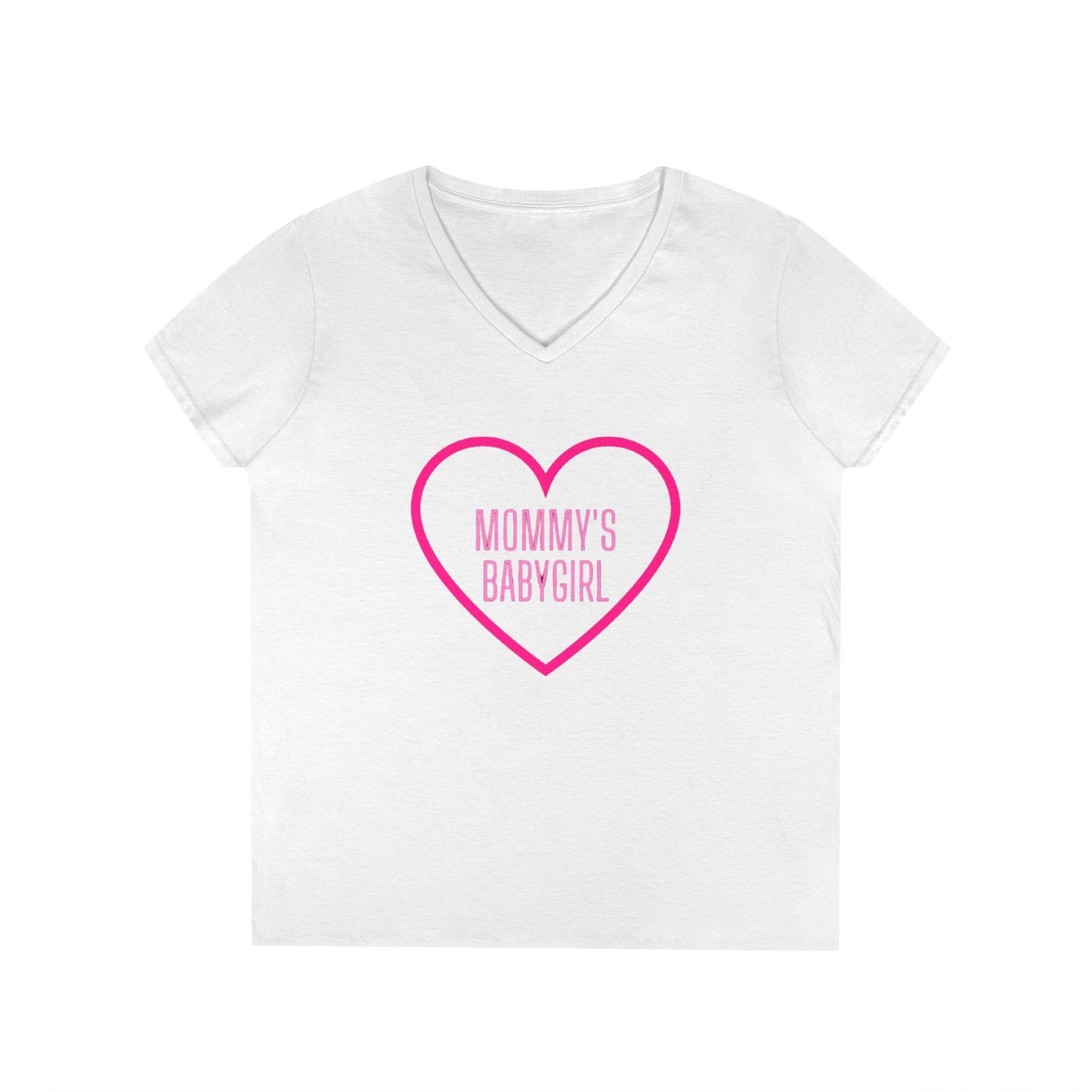 Mommy's Babygirl V-Neck T-Shirt