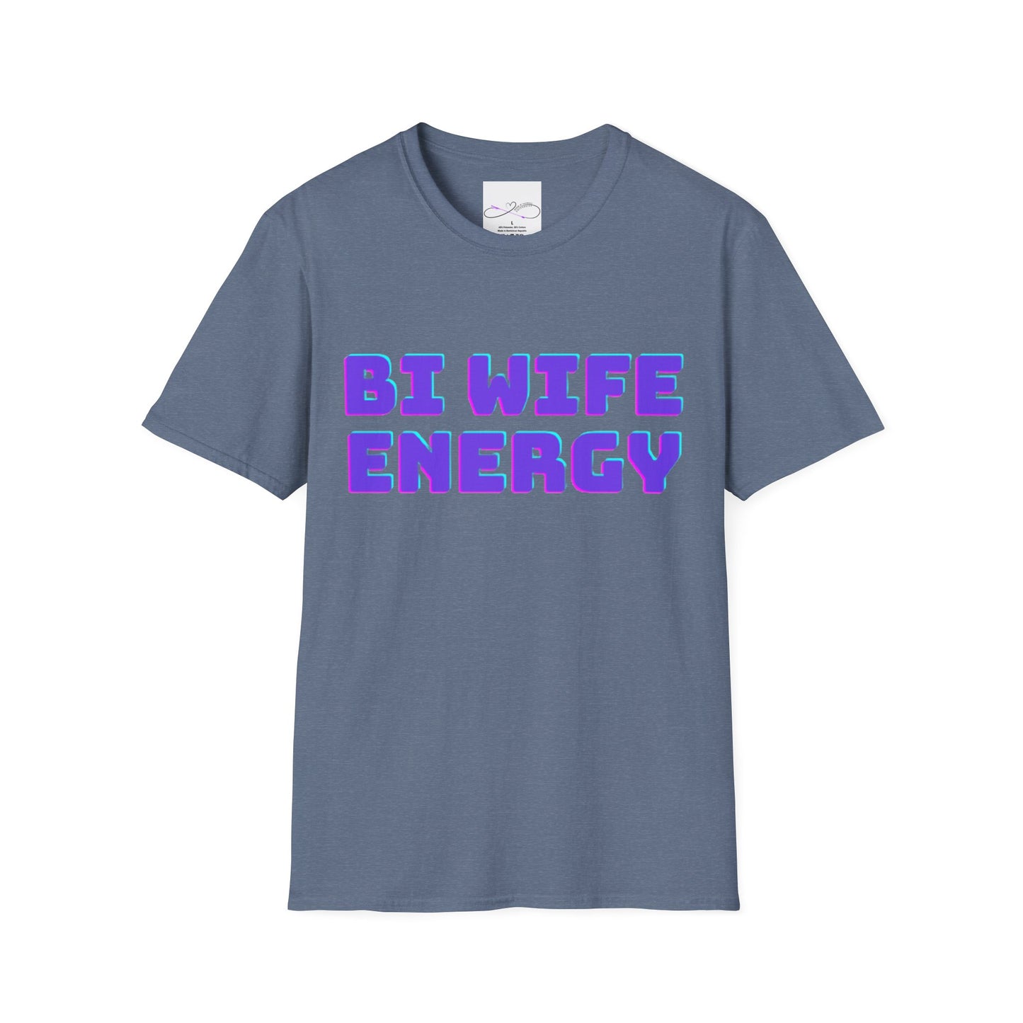 Bi Wife Energy Unisex Softstyle T-Shirt