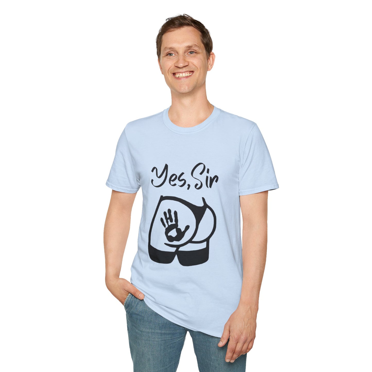 Yes, Sir Unisex Softstyle T-Shirt