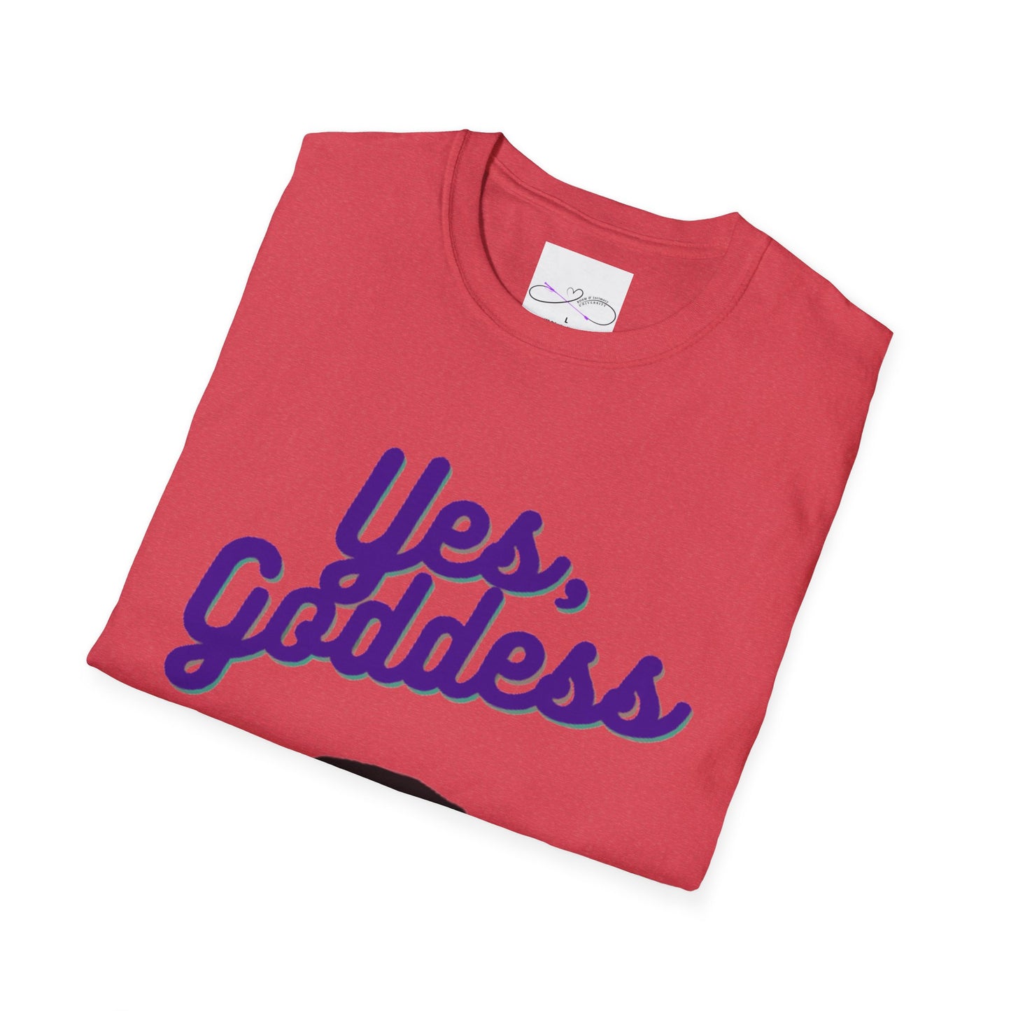 Yes, Goddess Unisex Softstyle T-Shirt