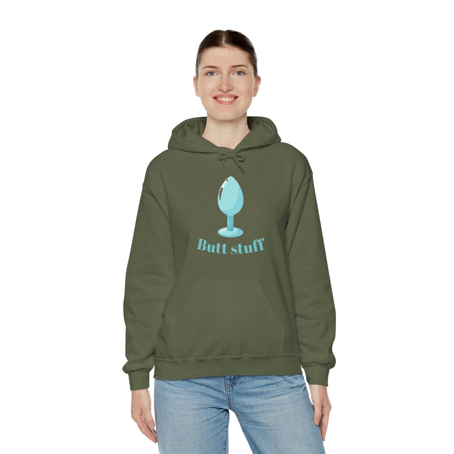 Butt Stuff Unisex Hooded Sweatshirt