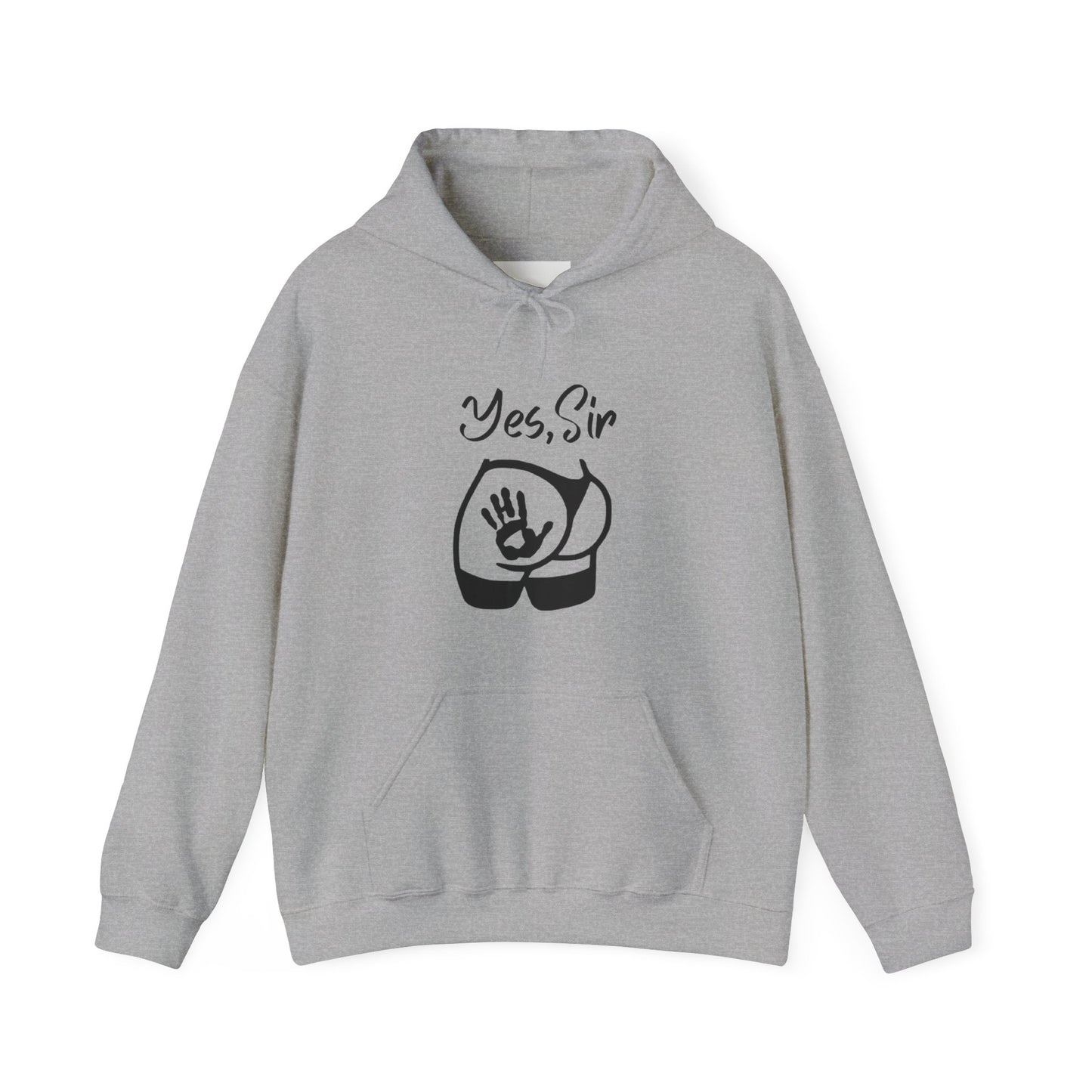 Yes Sir Unisex Hooded Sweatshirt