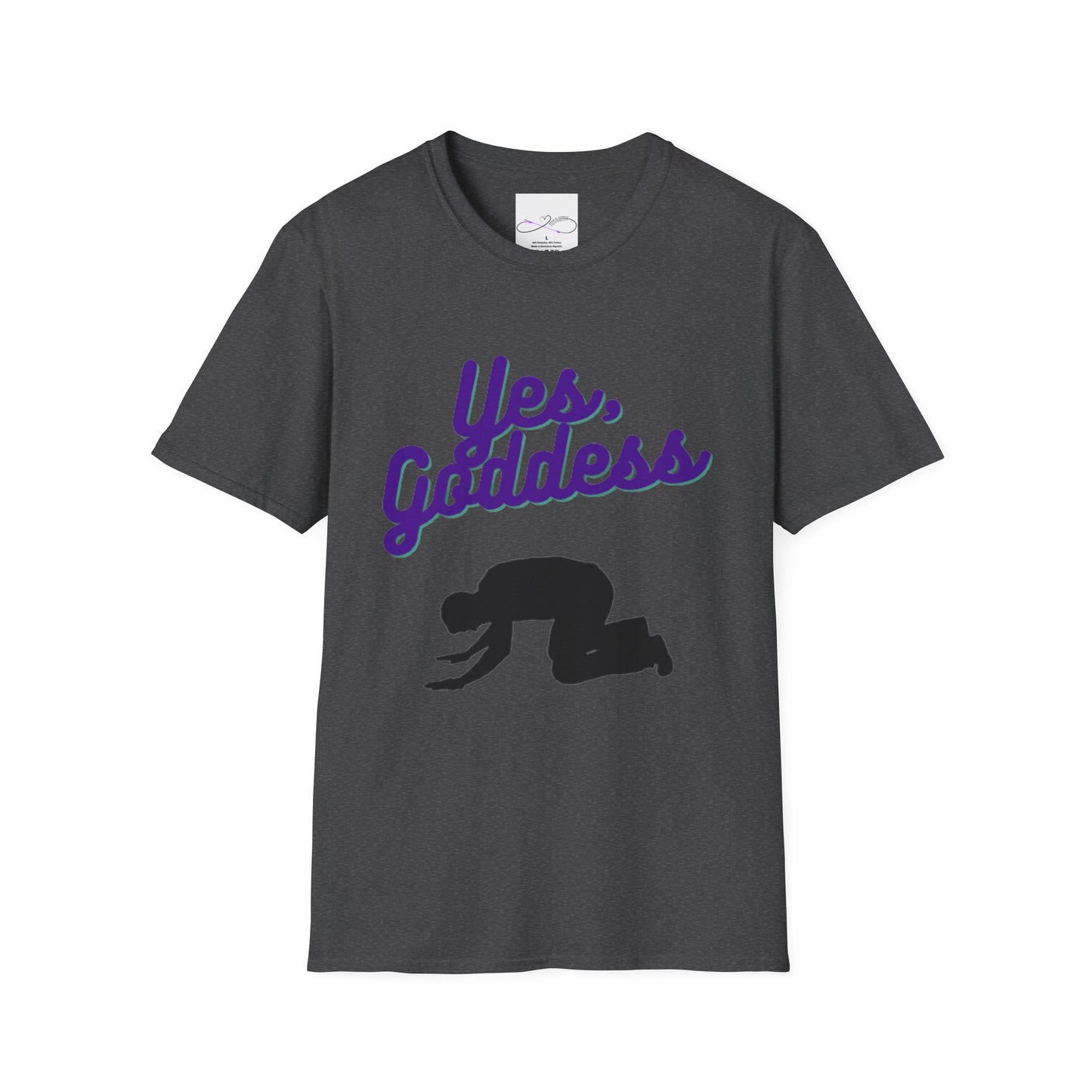 Yes, Goddess Unisex Softstyle T-Shirt