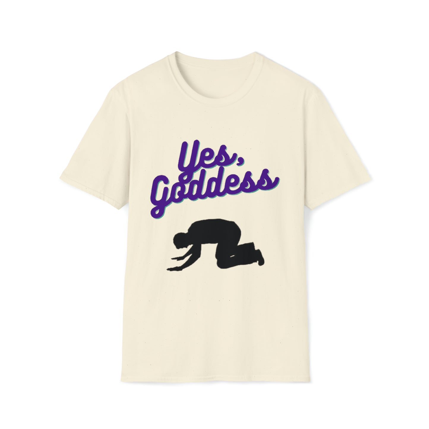 Yes, Goddess Unisex Softstyle T-Shirt