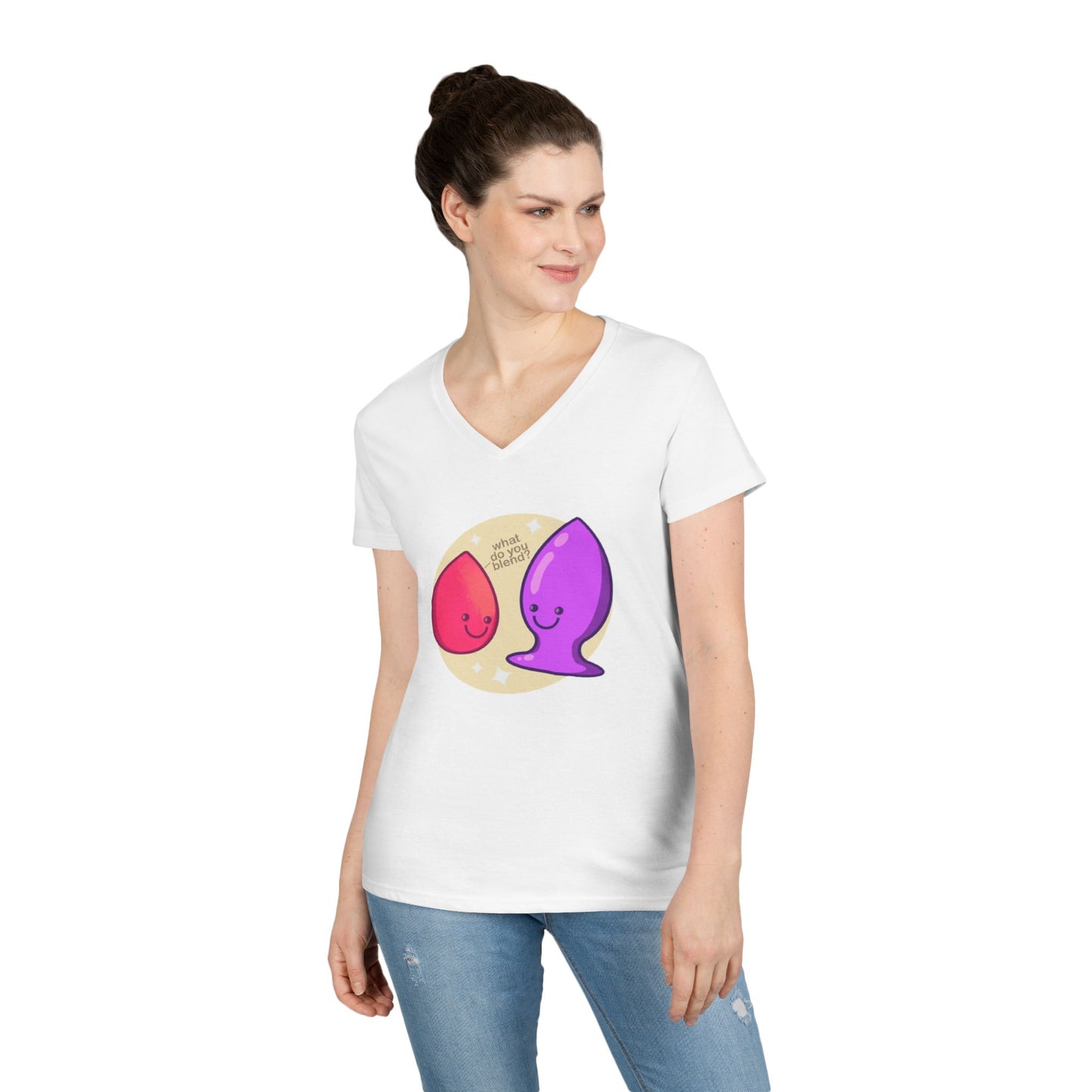 What Do You Blend? V-Neck T-Shirt