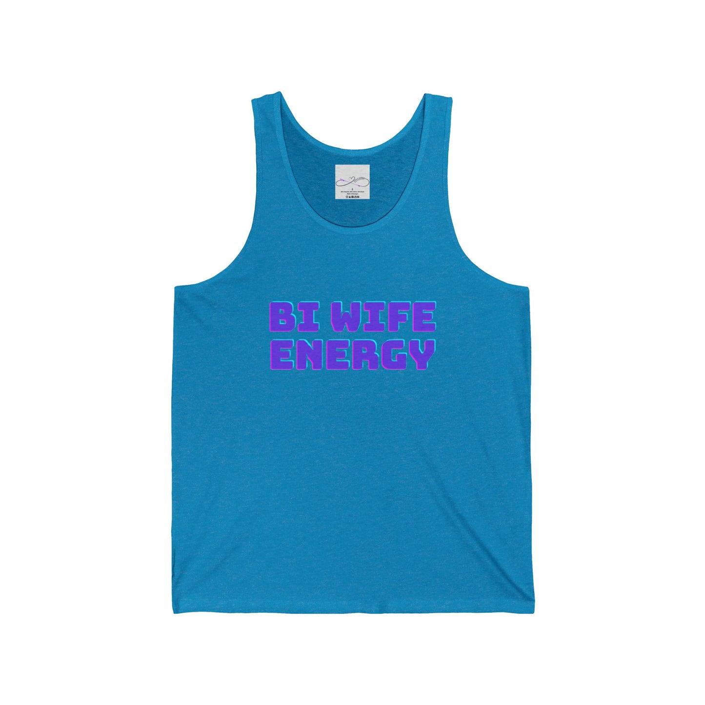 Bi Wife Energy Unisex Jersey Tank