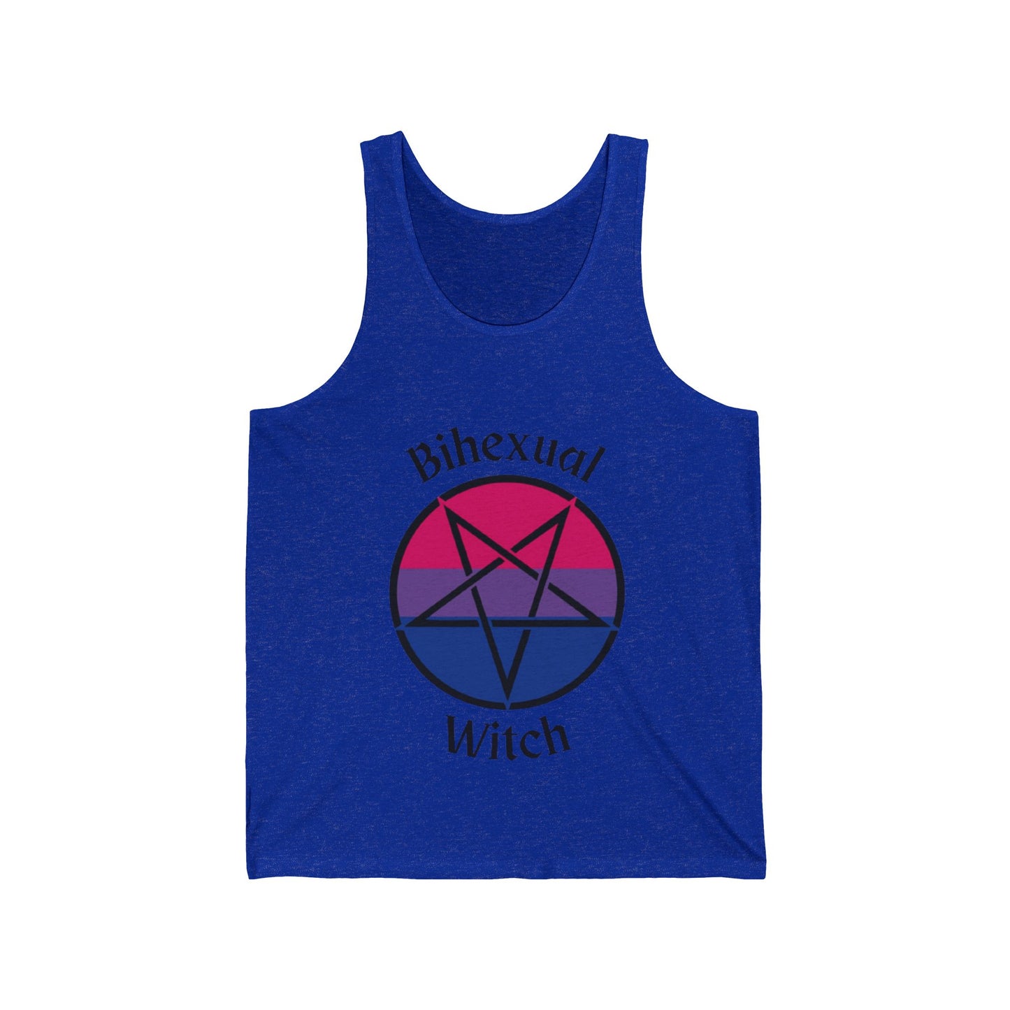 Bihexual Witch Unisex Jersey Tank