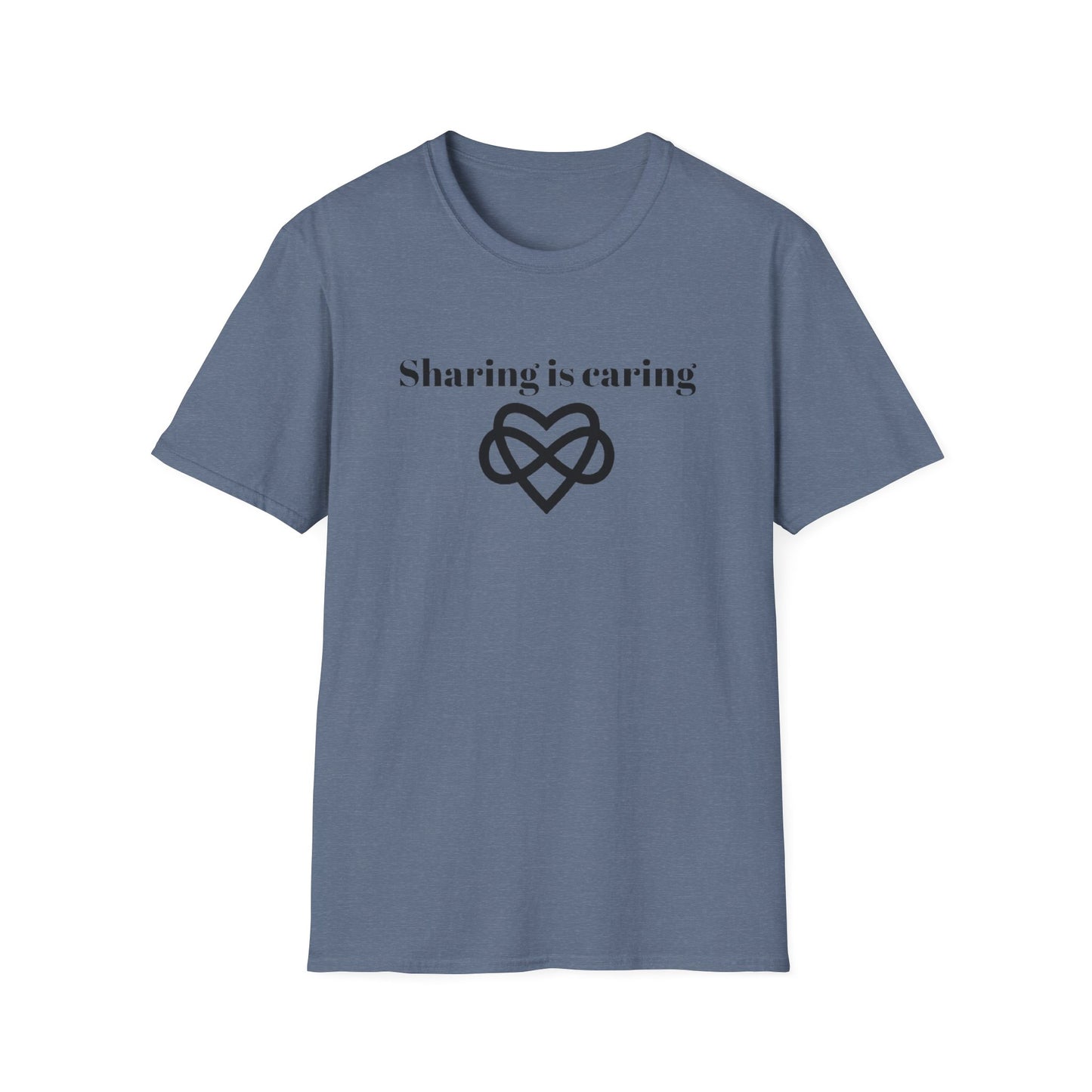 Sharing is Caring Poly Unisex Softstyle T-Shirt