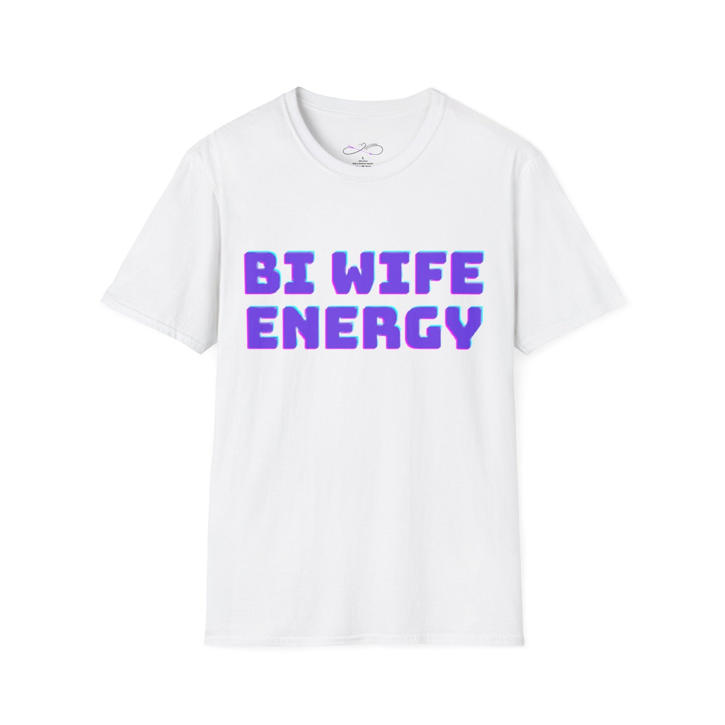 Bi Wife Energy Unisex Softstyle T-Shirt