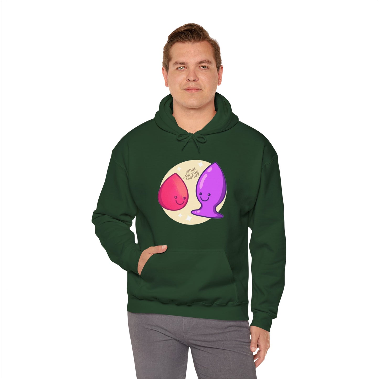 What Do You Blend? Unisex Hooded Sweatshirt