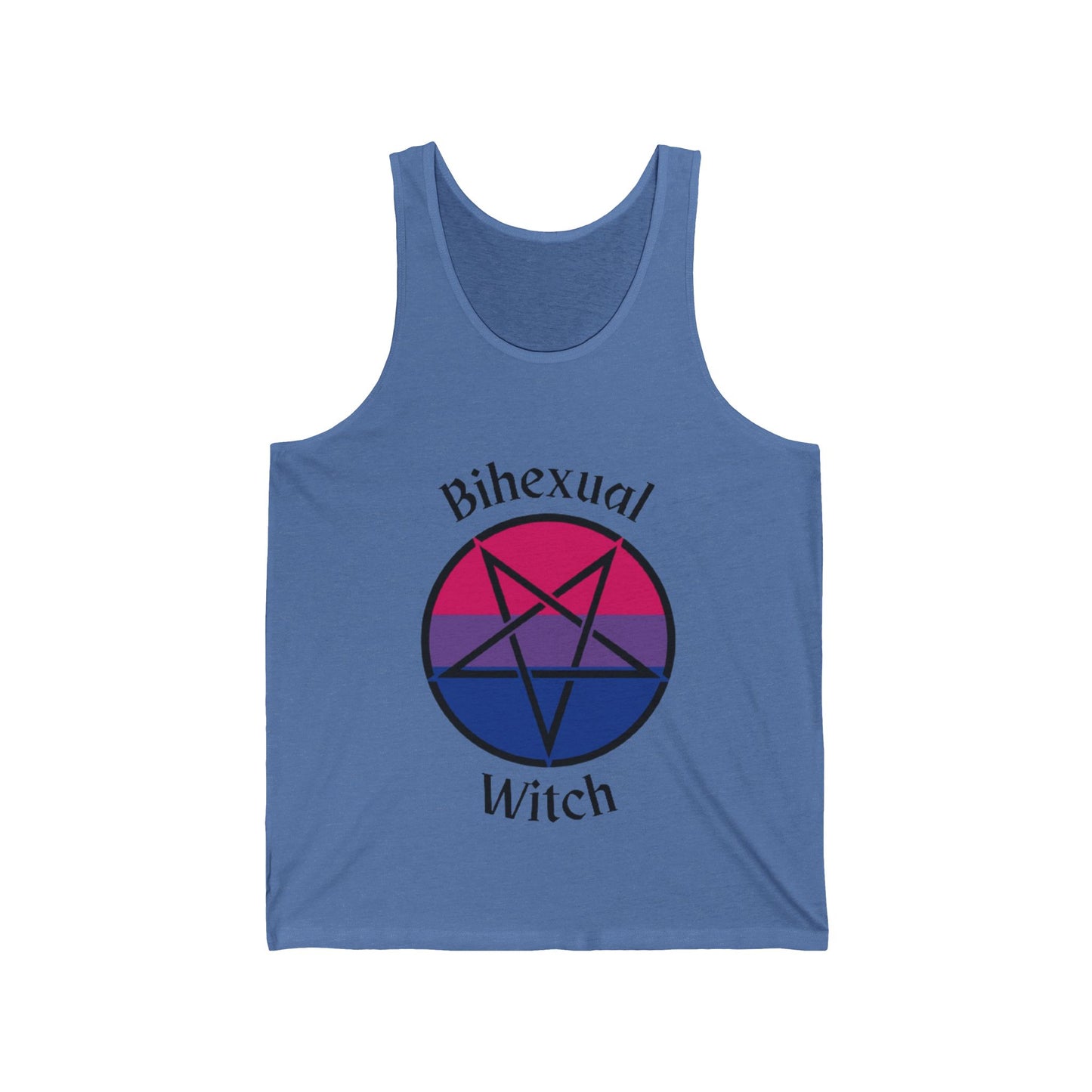 Bihexual Witch Unisex Jersey Tank